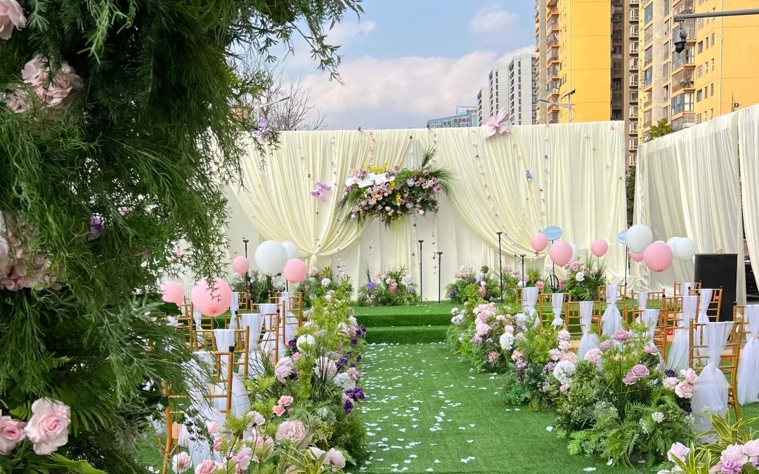 一見傾心-當彩煙遇上韓式婚禮真的是絕絕子