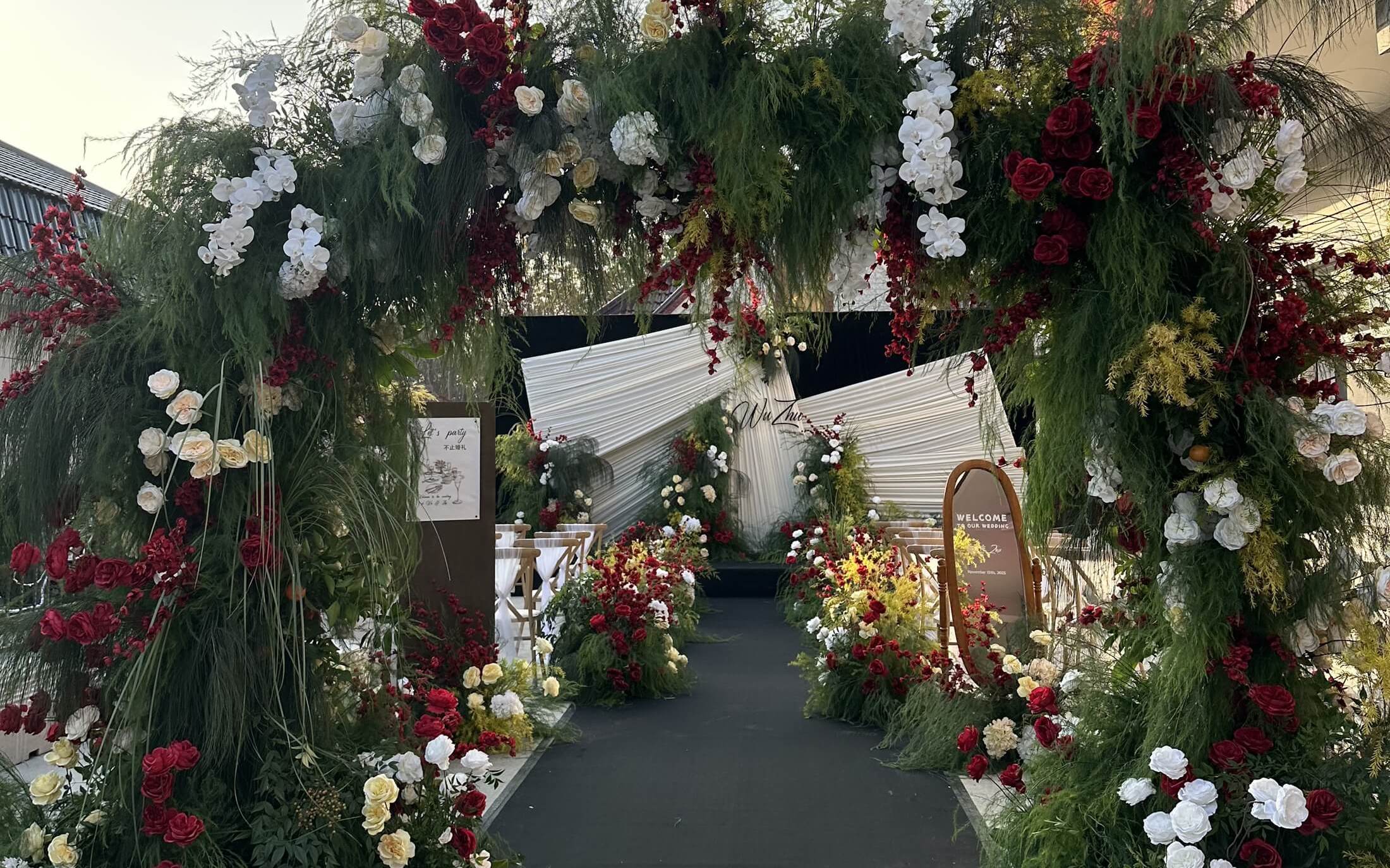 【梦幻婚庆礼仪策划】野生自然感庭院婚礼