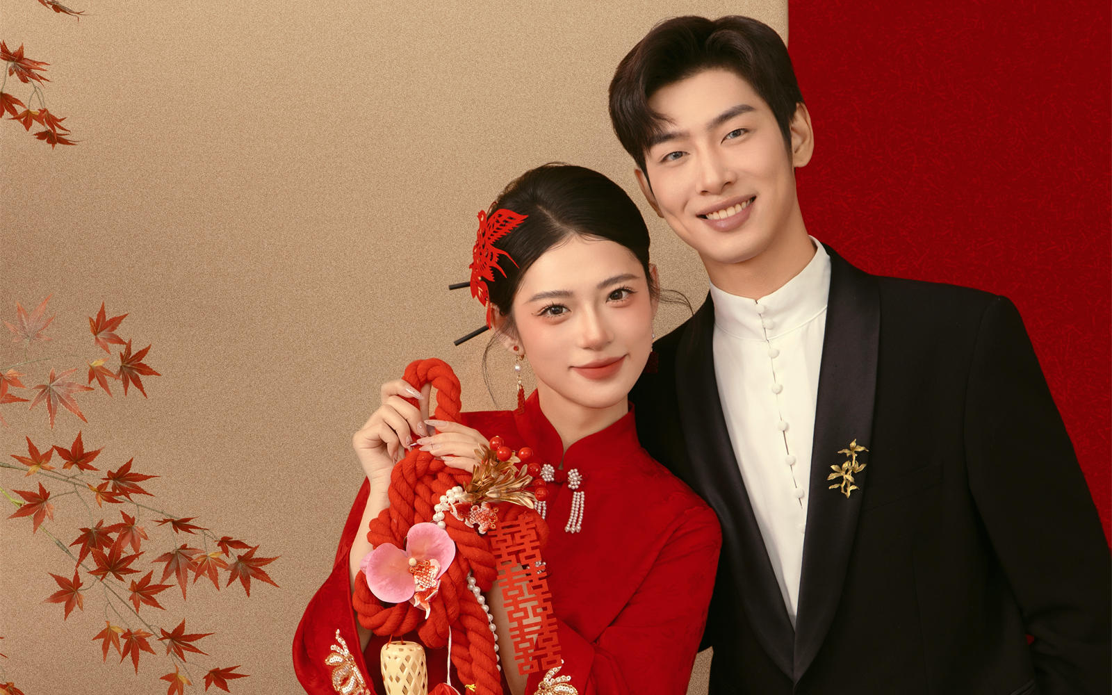 當(dāng)00后把「非遺剪紙」拍進(jìn)婚紗照，美到封神！??