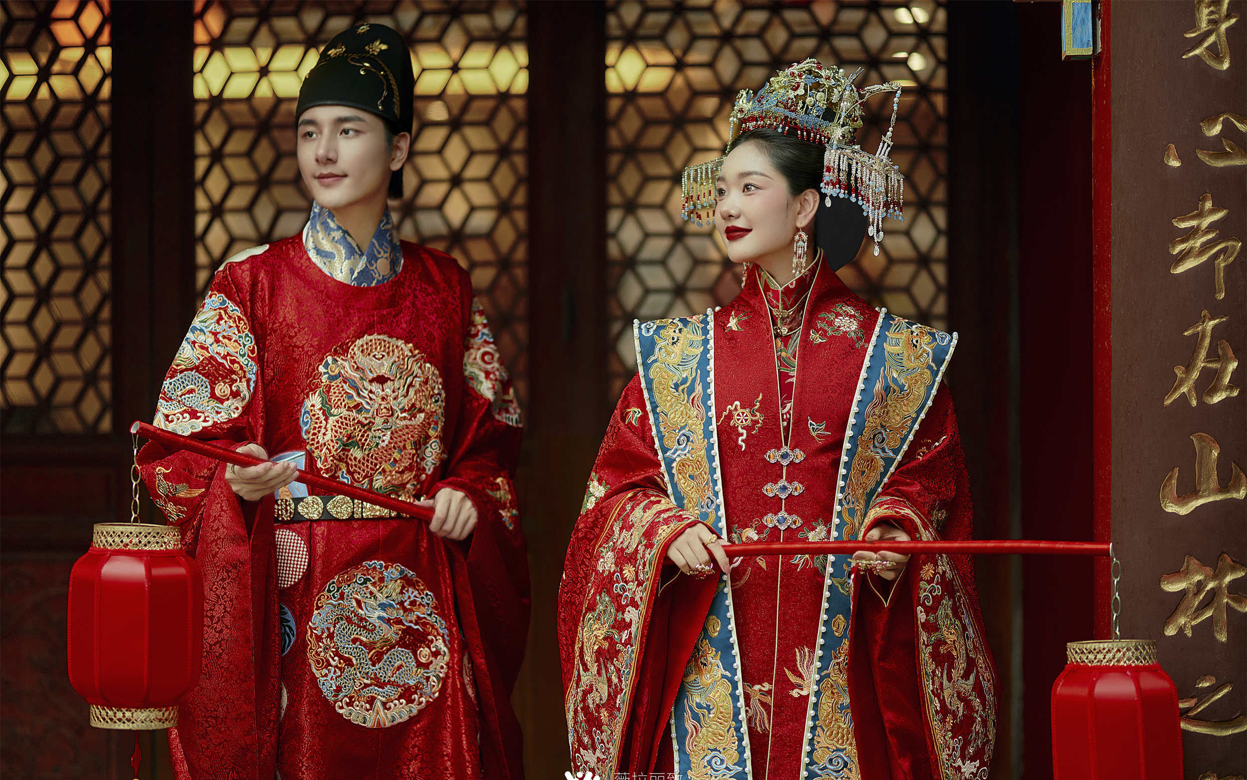 被长辈夸爆的汉服婚纱照❗️端庄大气仪式爆棚