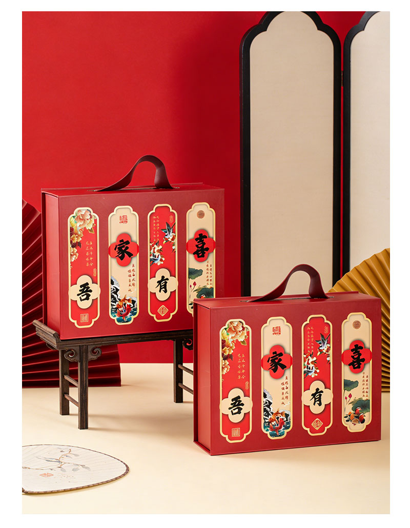 新中式國風(fēng)吾家有喜伴手禮 男女結(jié)婚賓客禮伴郎伴娘實(shí)用回禮