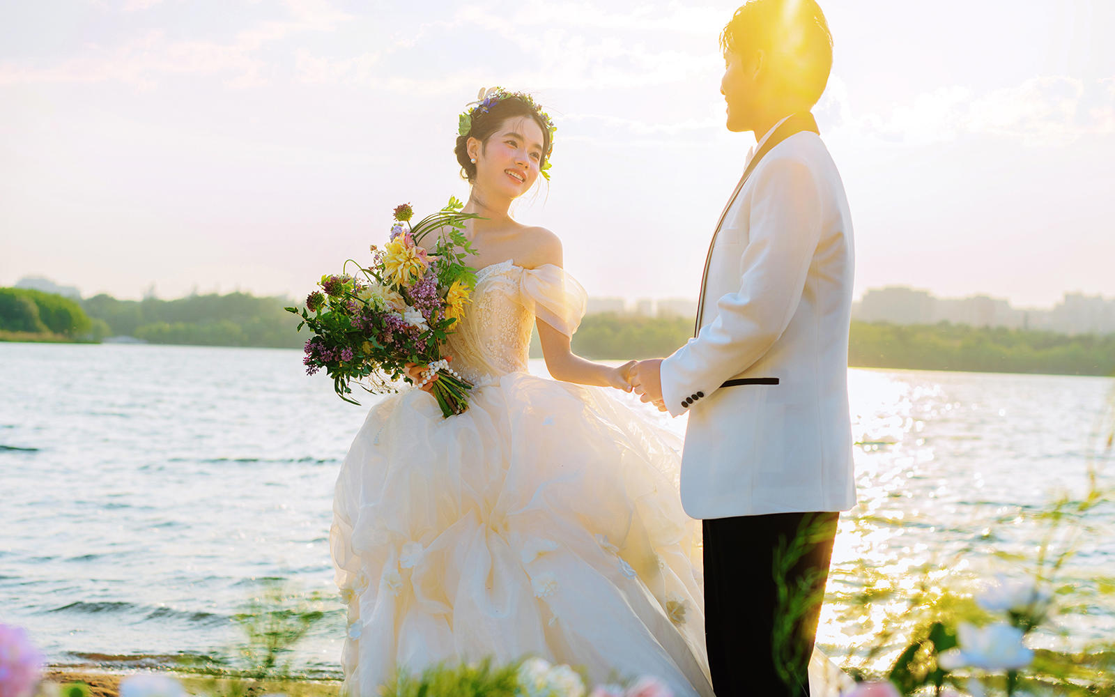恋恋时光 | 江景婚纱照	