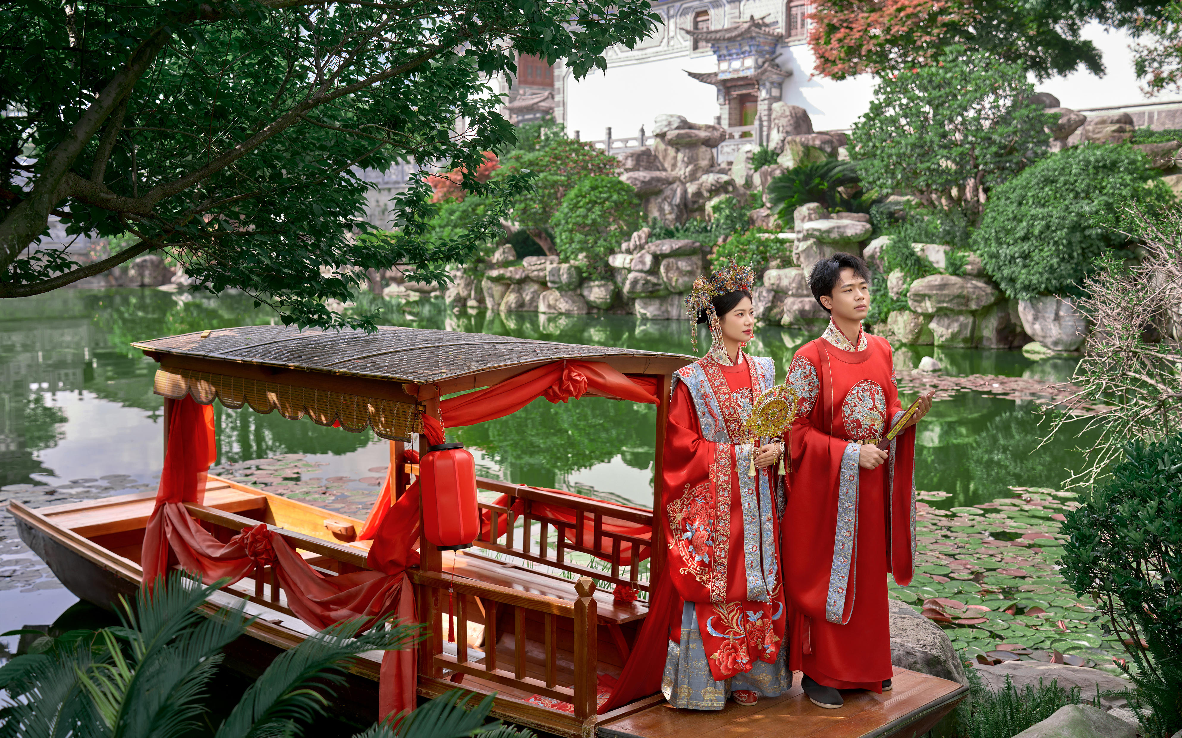 漢服婚照驚艷了千年風(fēng)月 | 紅綢牽緣·白首南詔