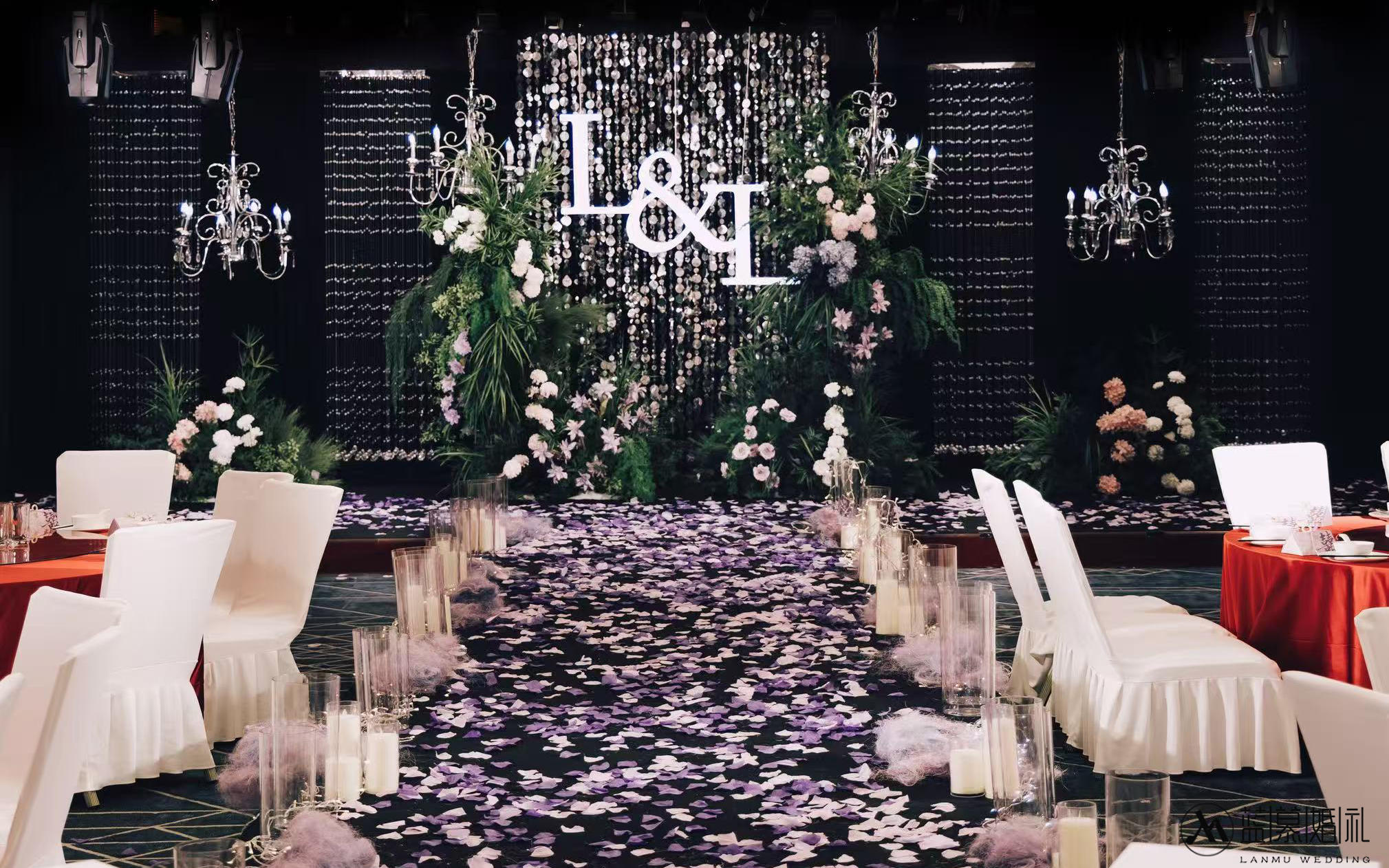 【藍(lán)慕婚禮】黃河隱然水晶婚禮