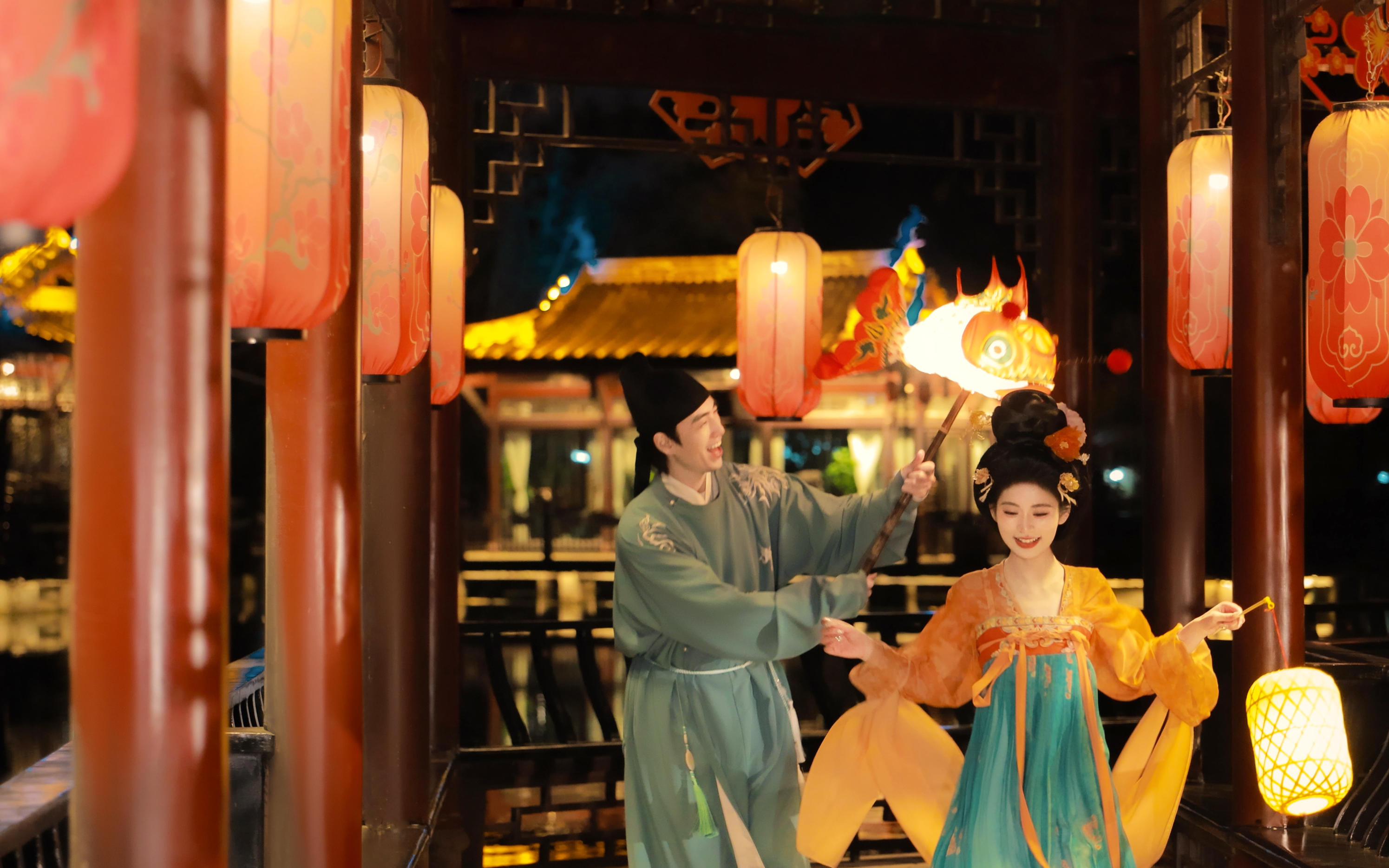 長安夜    棠湖2