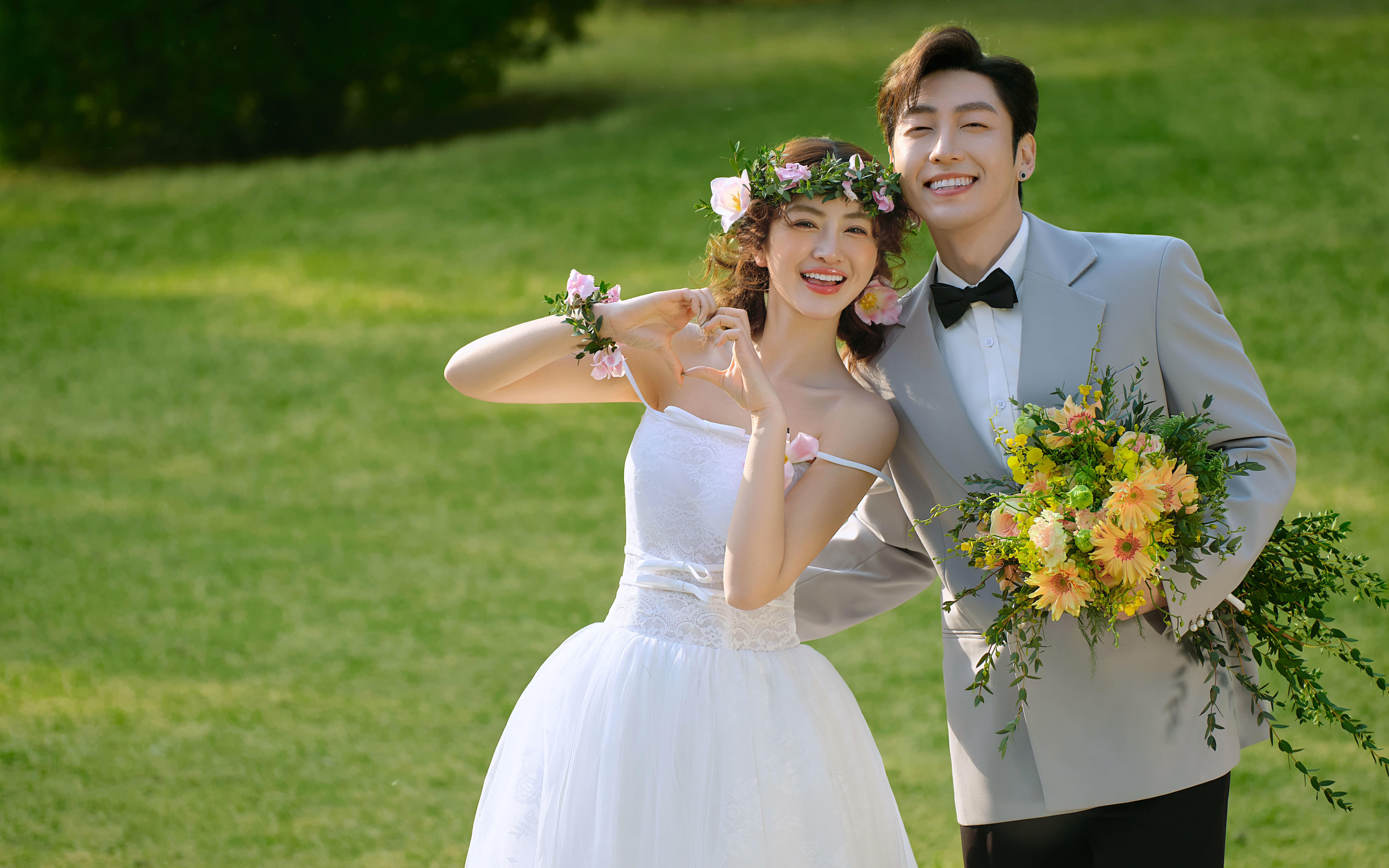 昆明婚纱照外景婚纱照森系婚纱照草坪婚纱照