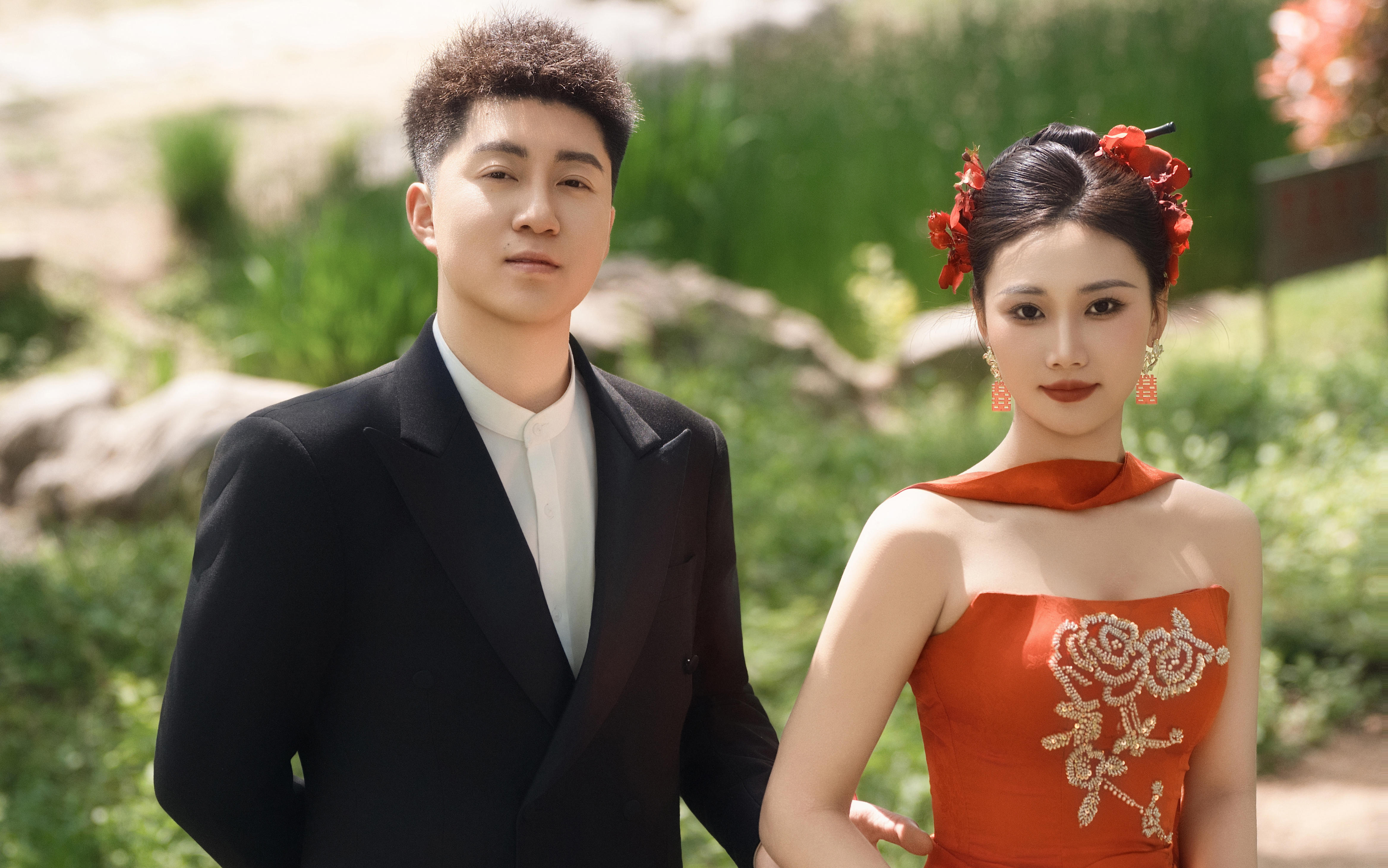 孫元瑜夫婦/百花苑新中式