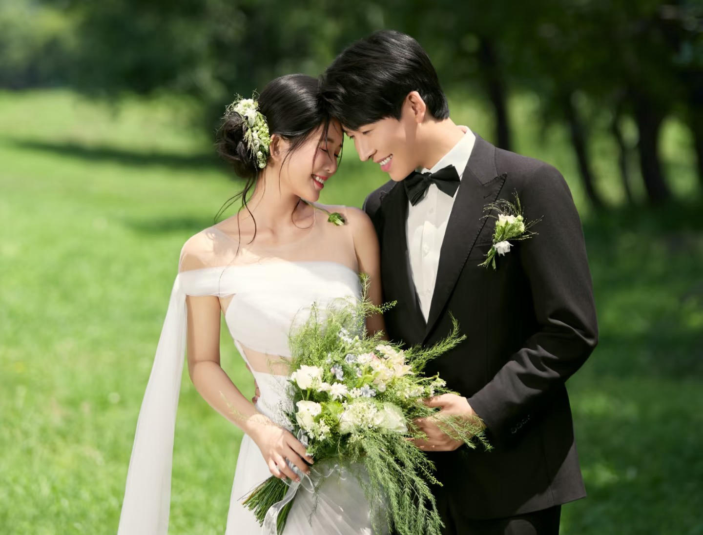 【優(yōu)格】甜蜜預(yù)警！森系小清新婚紗照整個狠狠愛