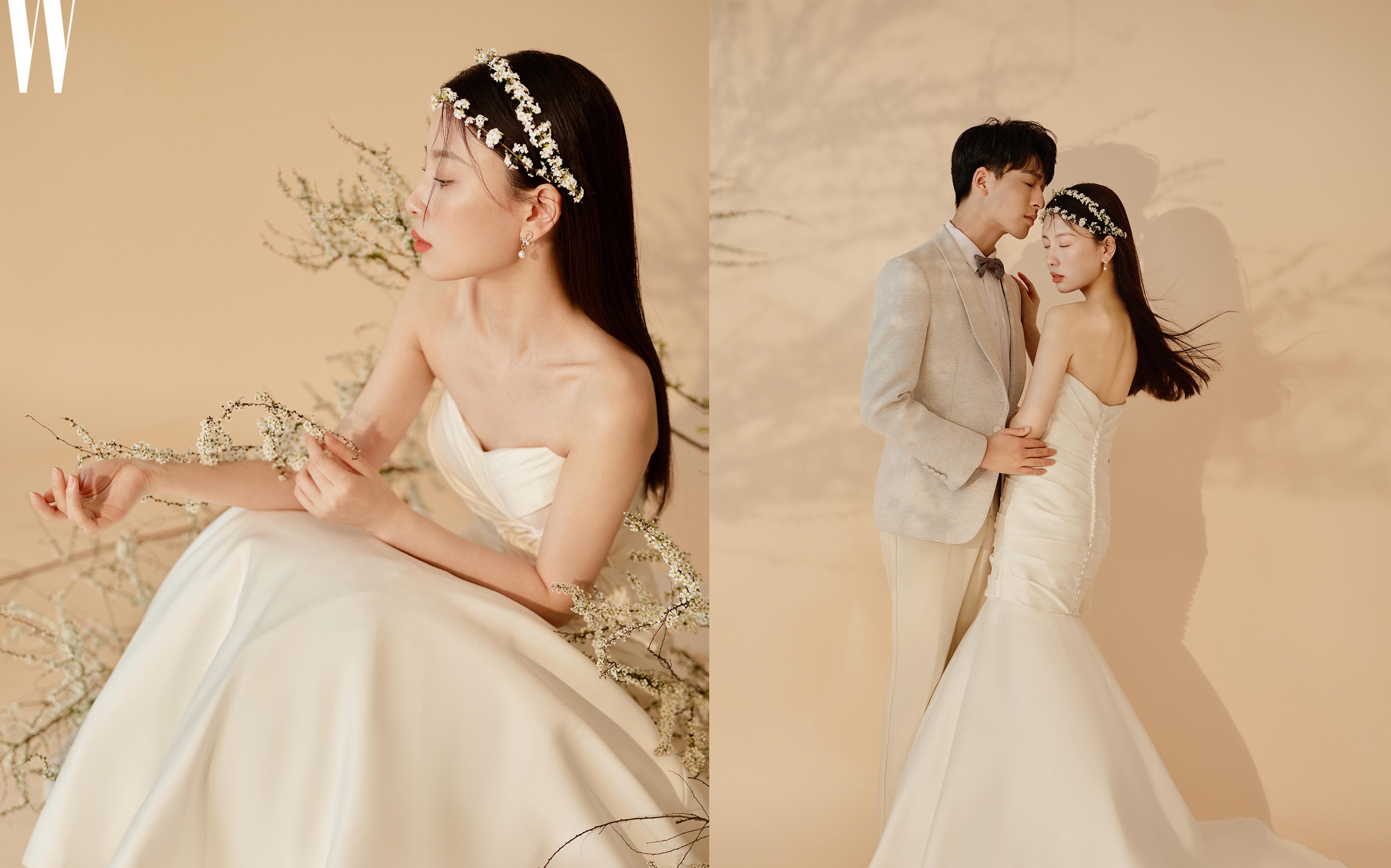 韓式回潮｜這組高級(jí)光影感婚照拍出了氛圍感