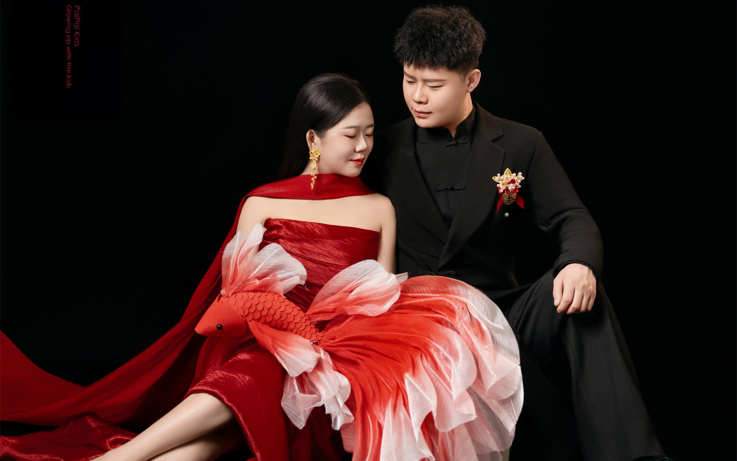 赠你一池锦鲤，予你半里风华🏮武威婚纱照