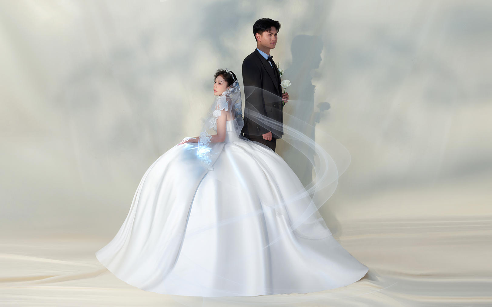 【真实客片】韩式婚纱照丨魏新杰&赵雯