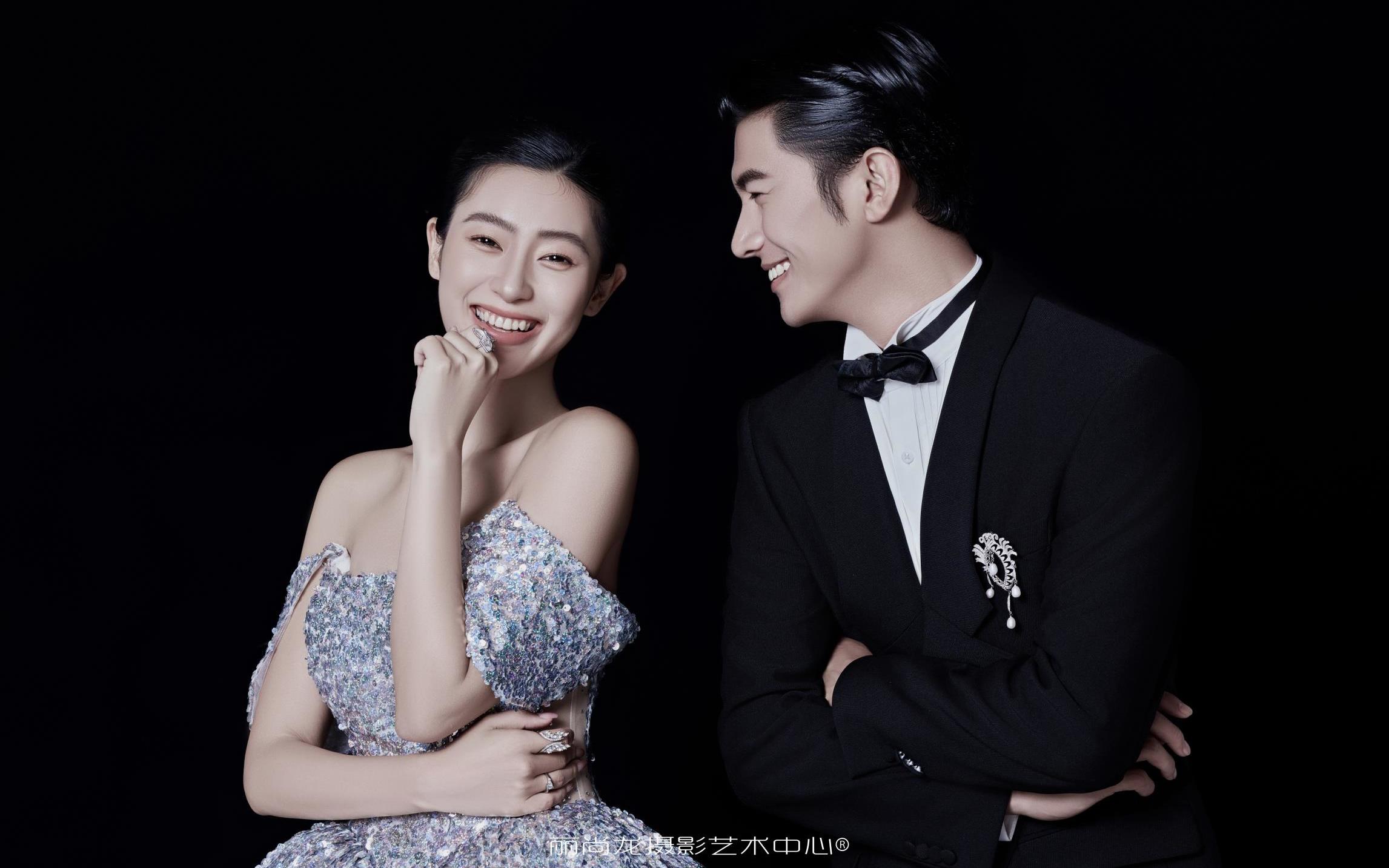 耀眼夺目女明星和他的男保镖~龙游婚纱摄影