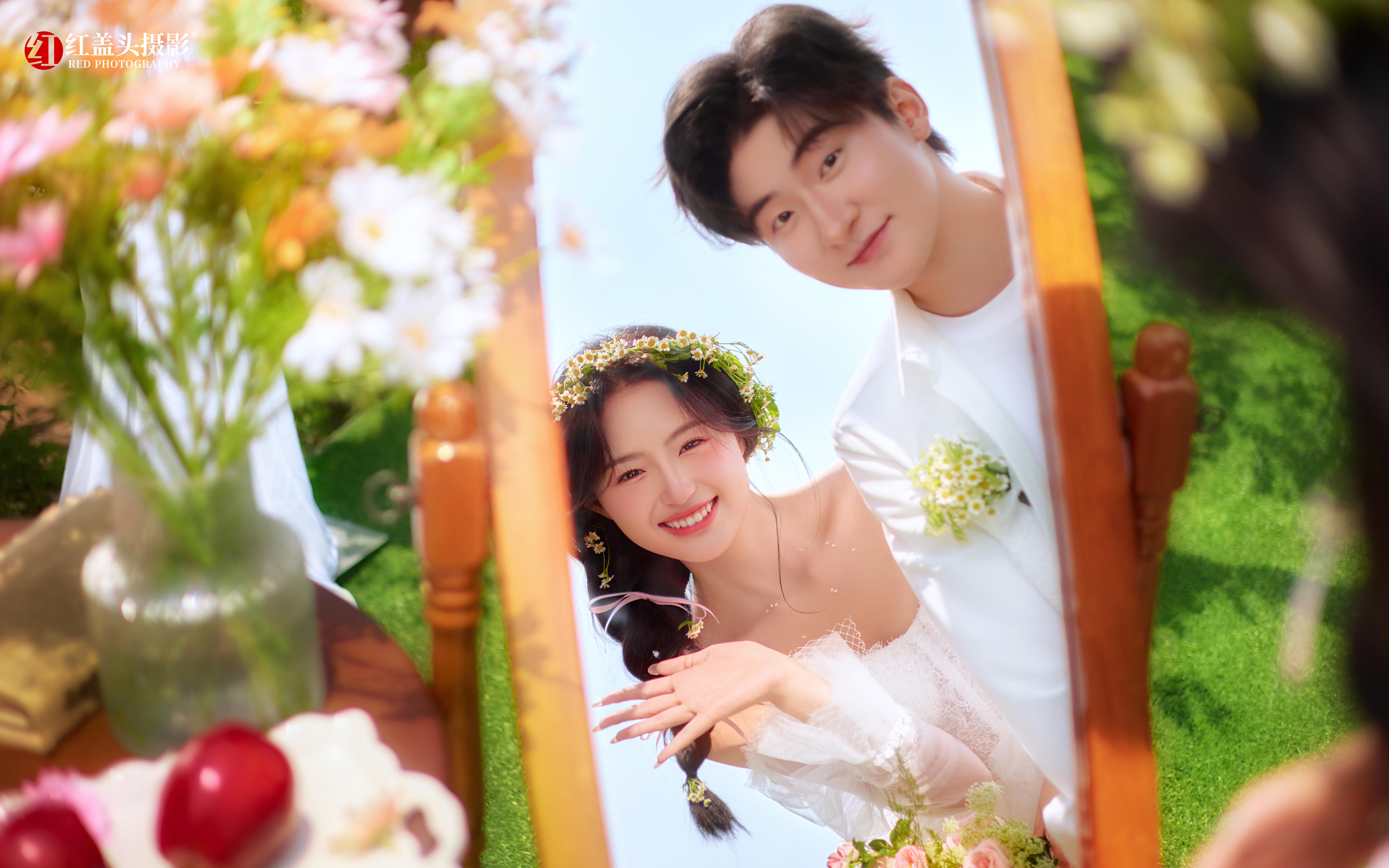 救命這不是森系婚紗照??是一場仲夏之夢(mèng)