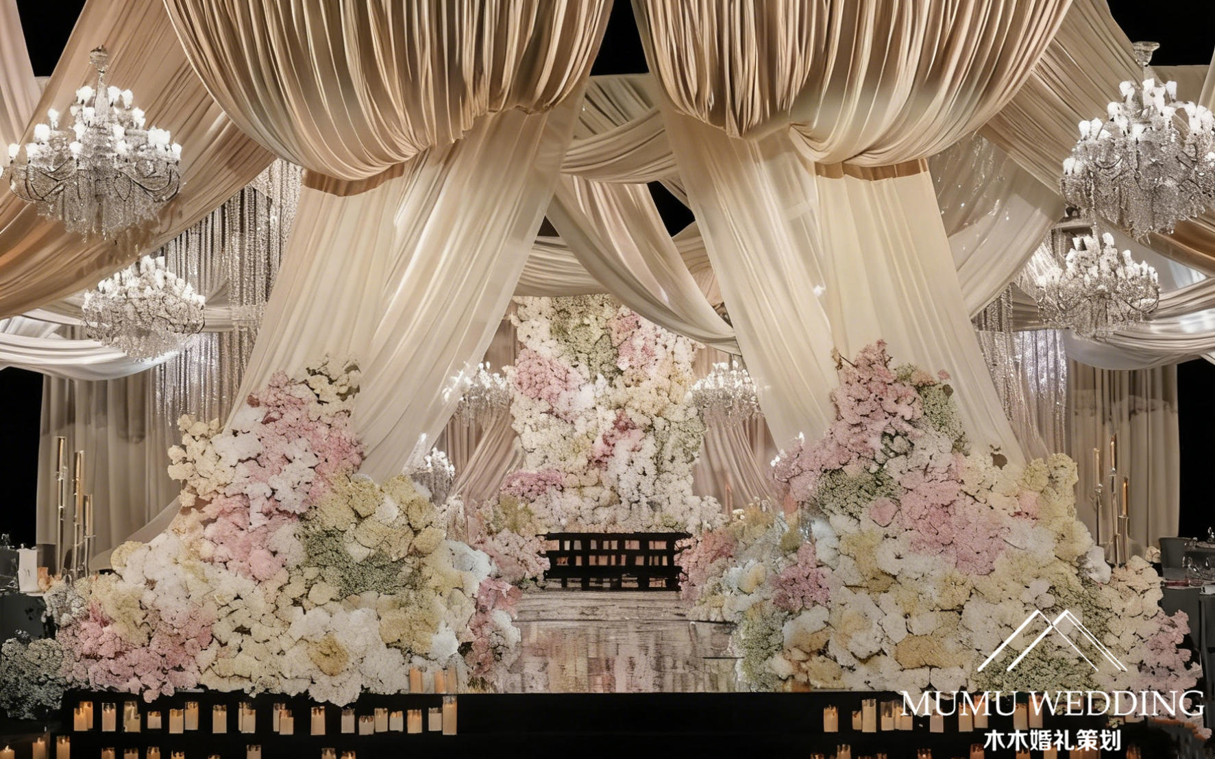 香槟色的盛宴婚礼，轻奢版