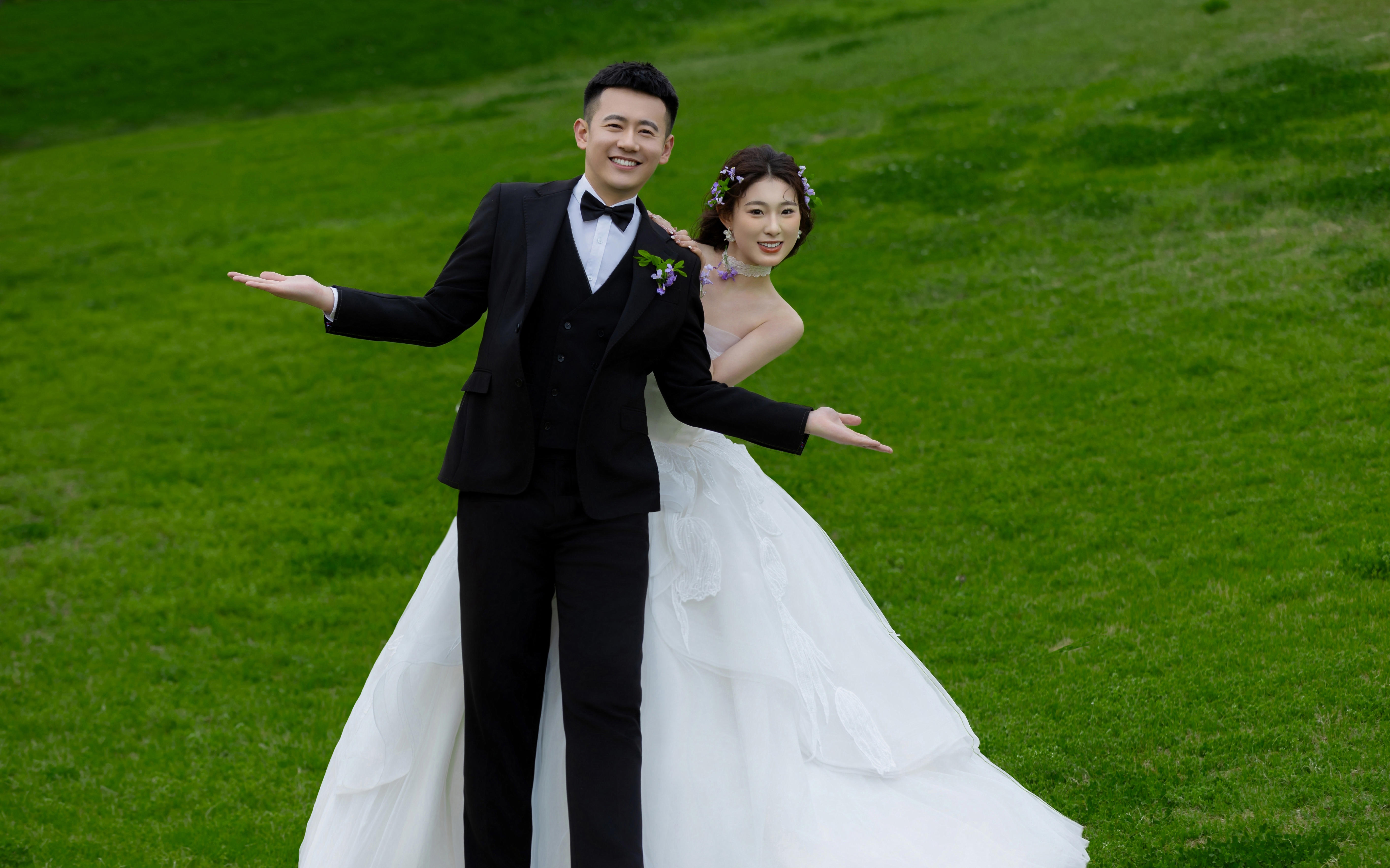 客片~森系婚纱照，谁拍谁美！
