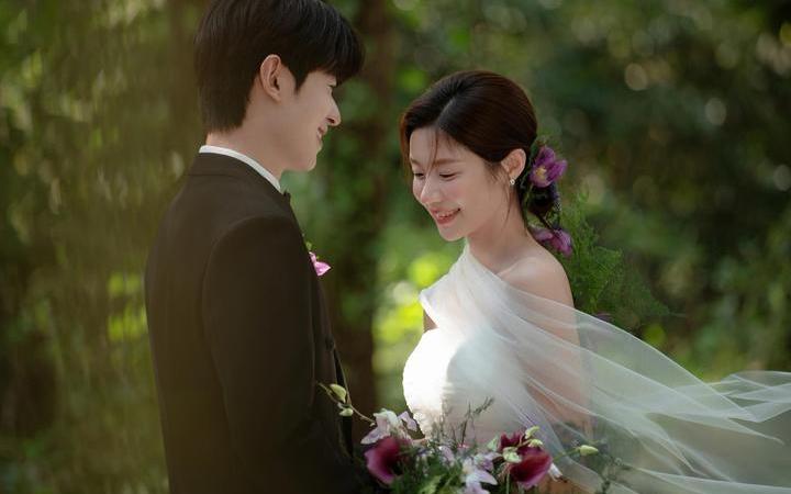 治愈森林系婚纱照