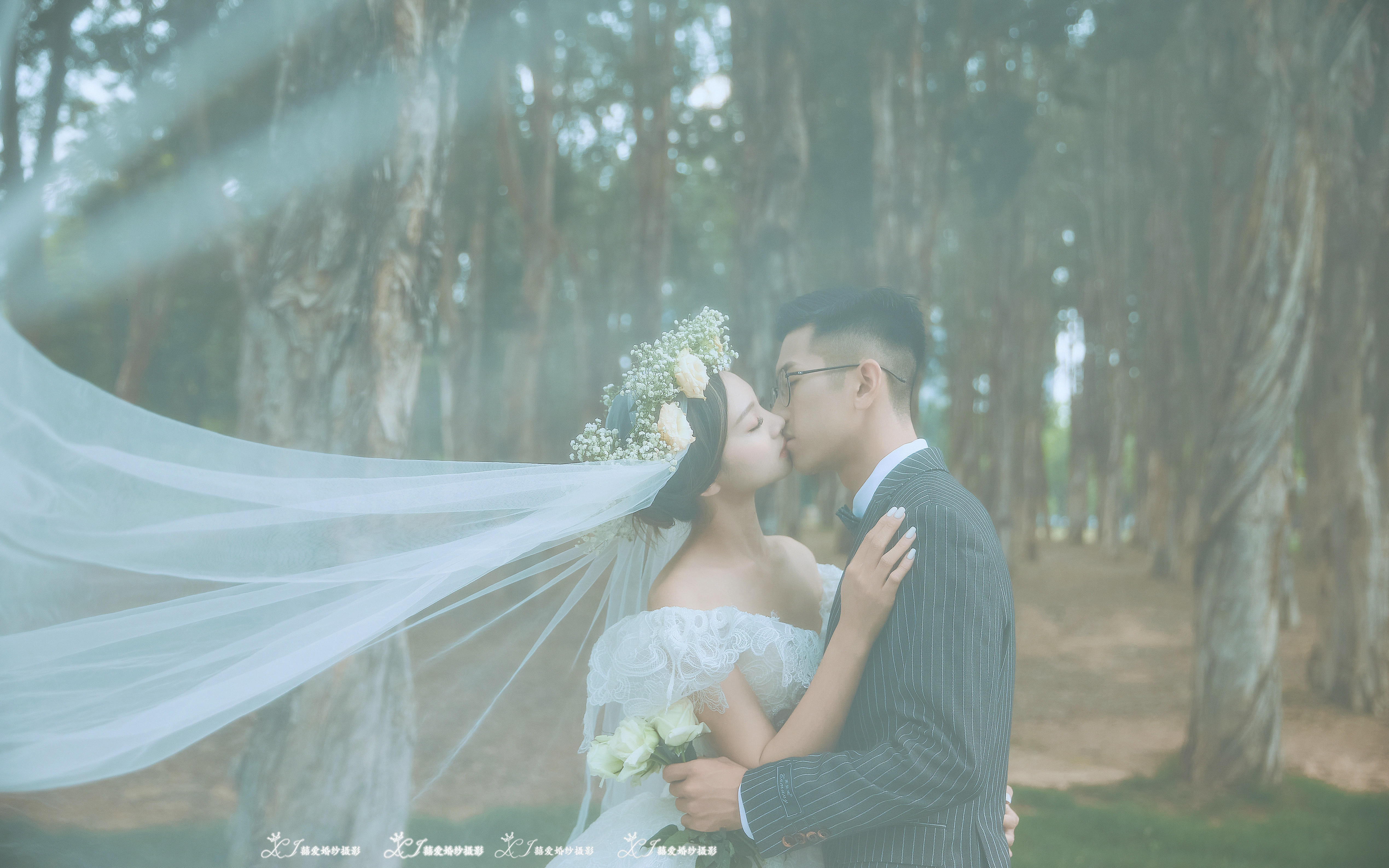 囍愛婚紗攝影海景婚紗照{(diào)無隱形消費(fèi)}