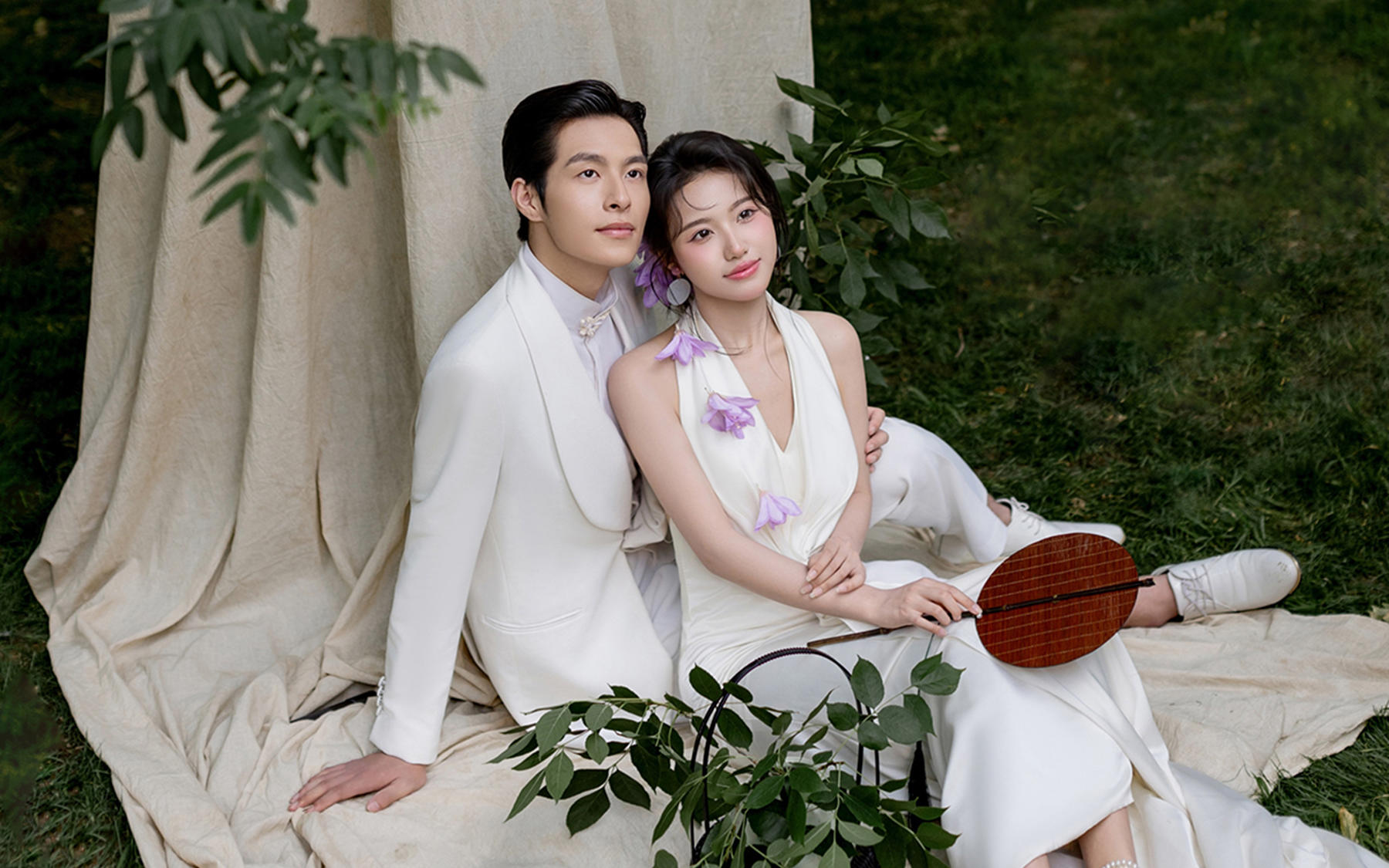 无法抗拒的纪时森系婚纱照~生命力婚纱照