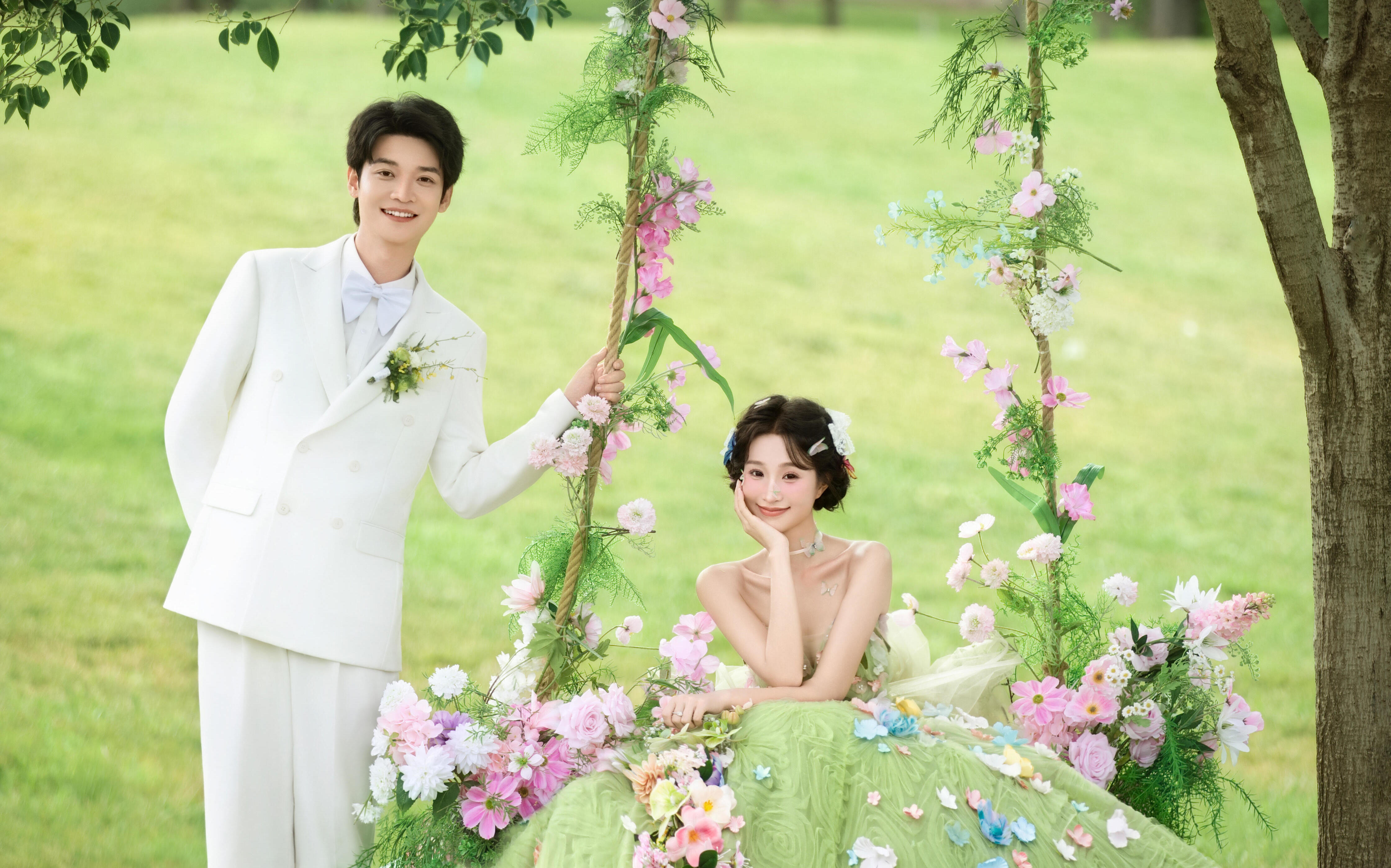 【森系婚紗照美到失語(yǔ)】