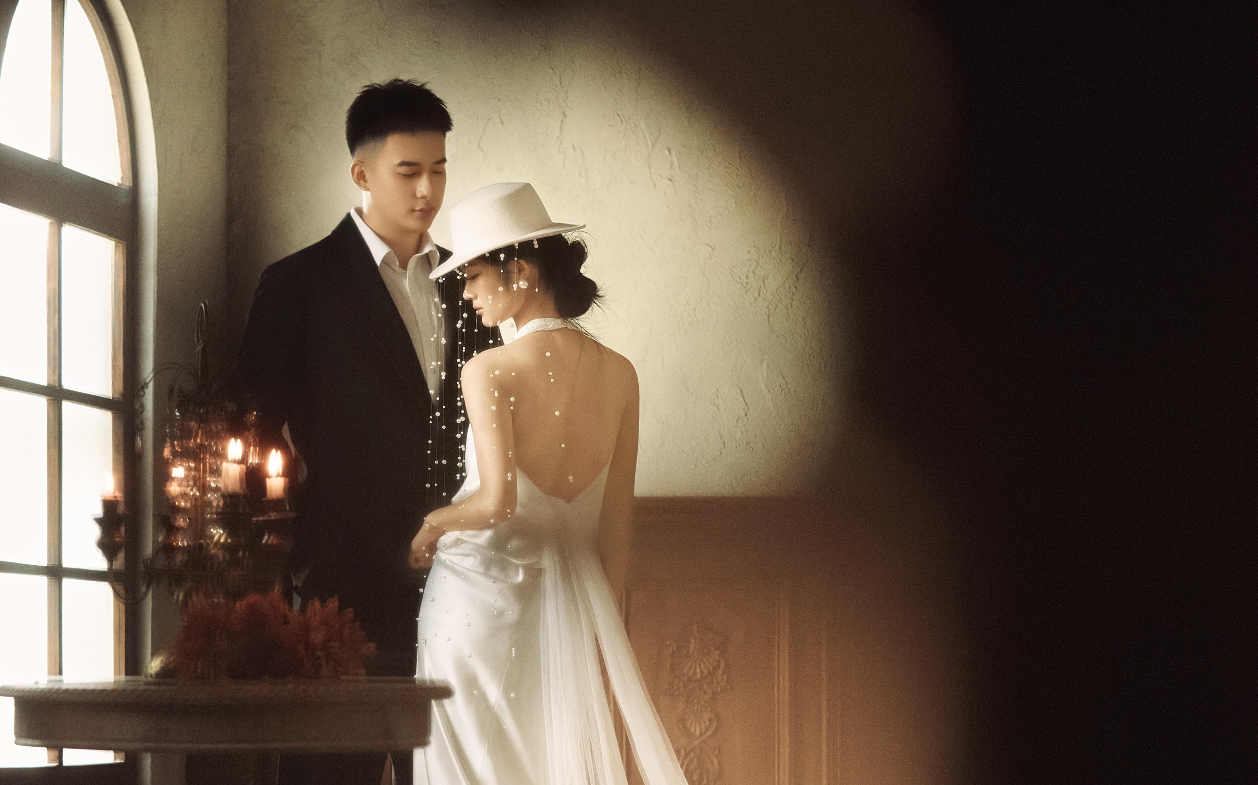 瘋狂尖叫！唐頓婚紗照氛圍感張張封神~