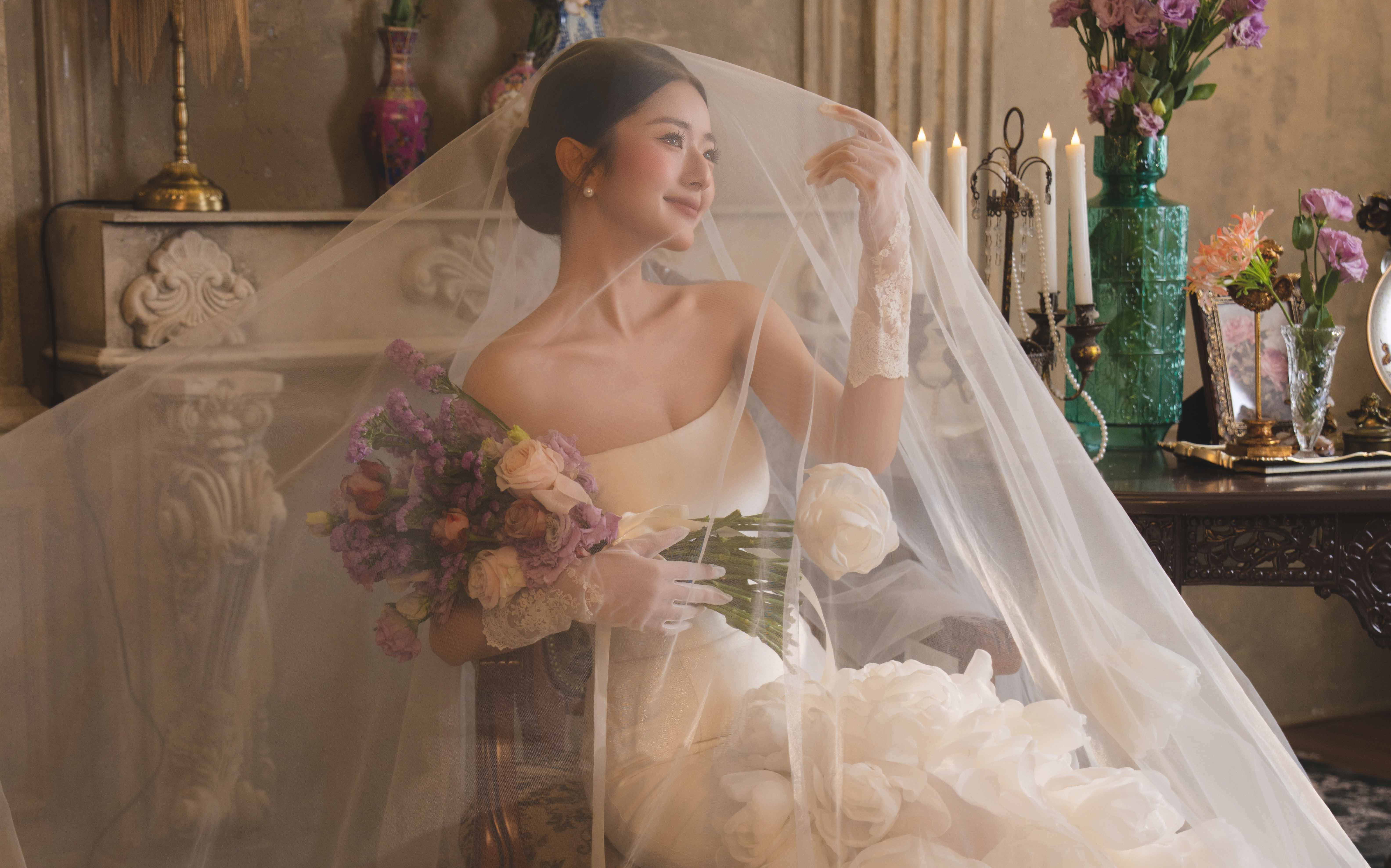 好愛這組法式復古婚紗照