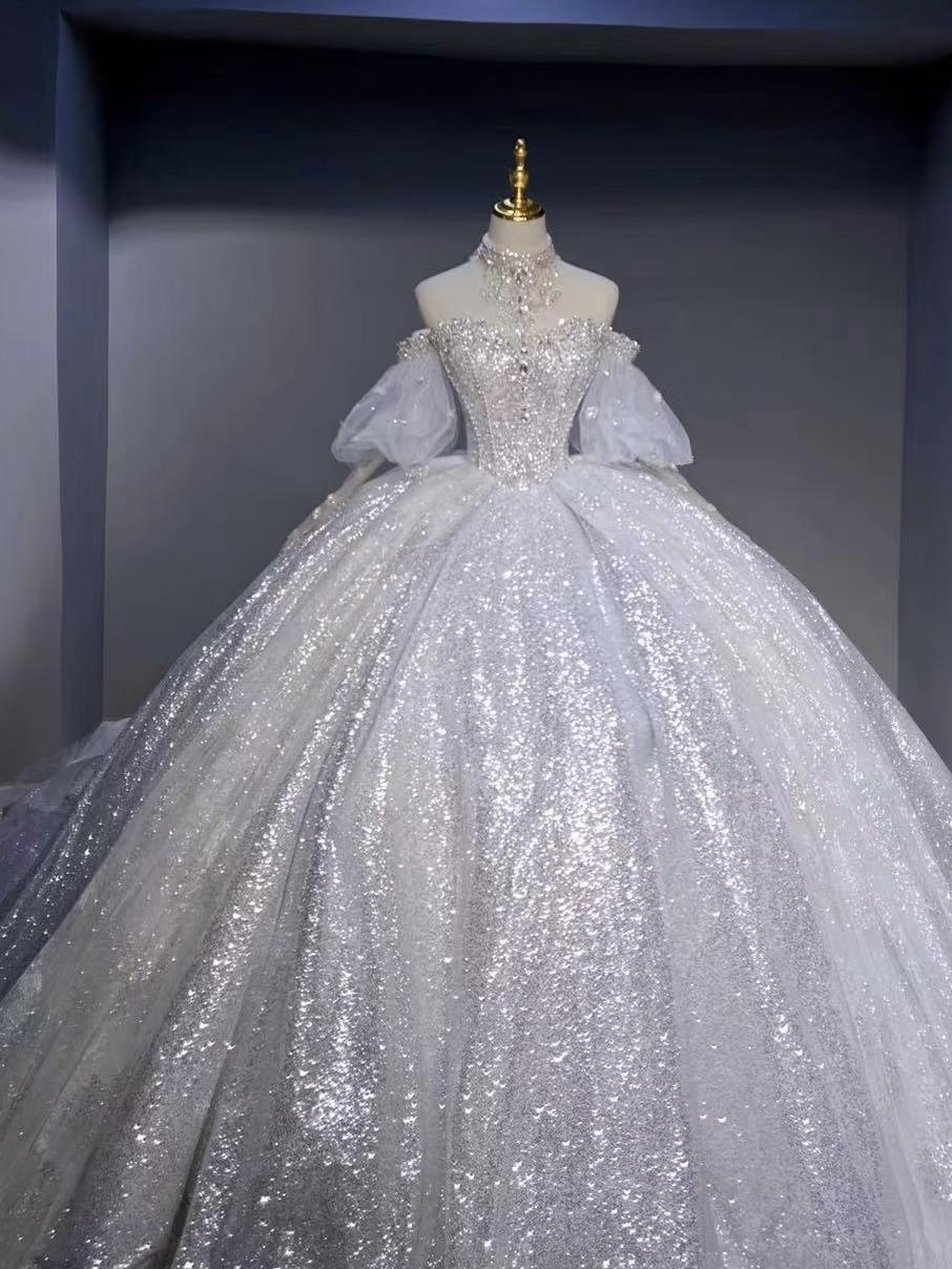 銀河系閃鉆婚紗