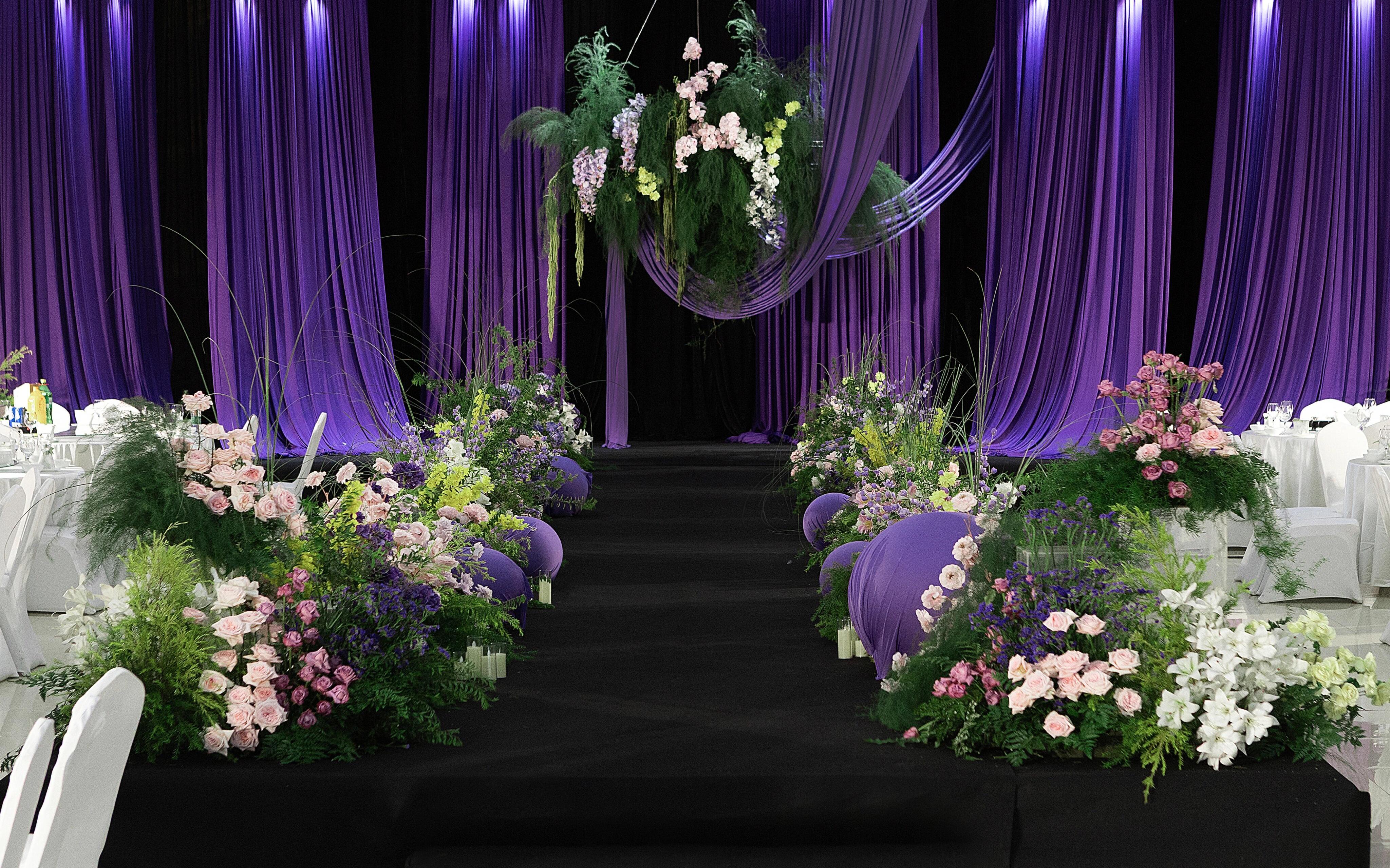 美美婚礼 | 梦幻紫境 缔造浪漫仪式