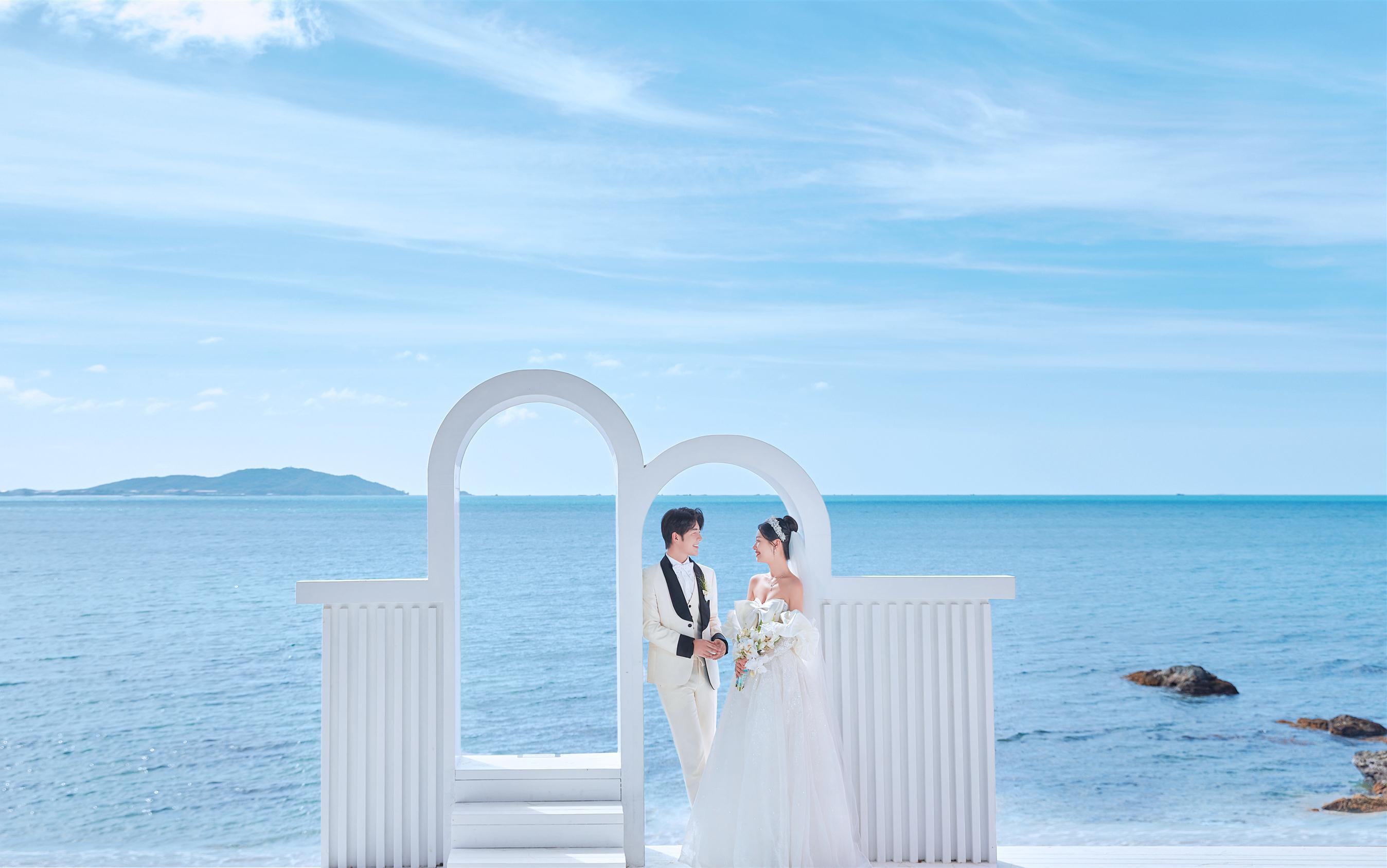 三亚婚纱照，邂逅海与沙滩的浪漫