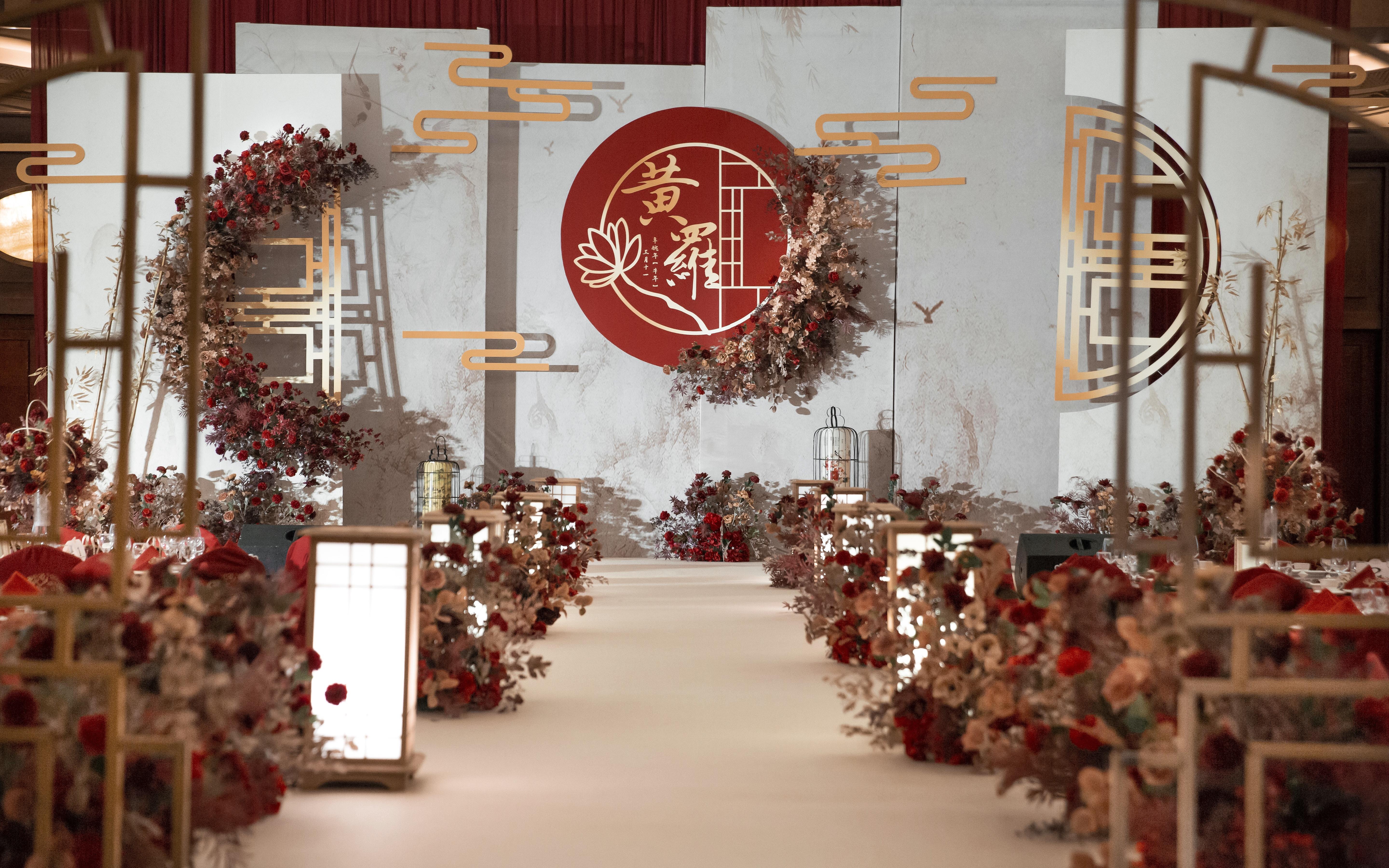 【禧禾婚礼】新中式香槟色婚礼