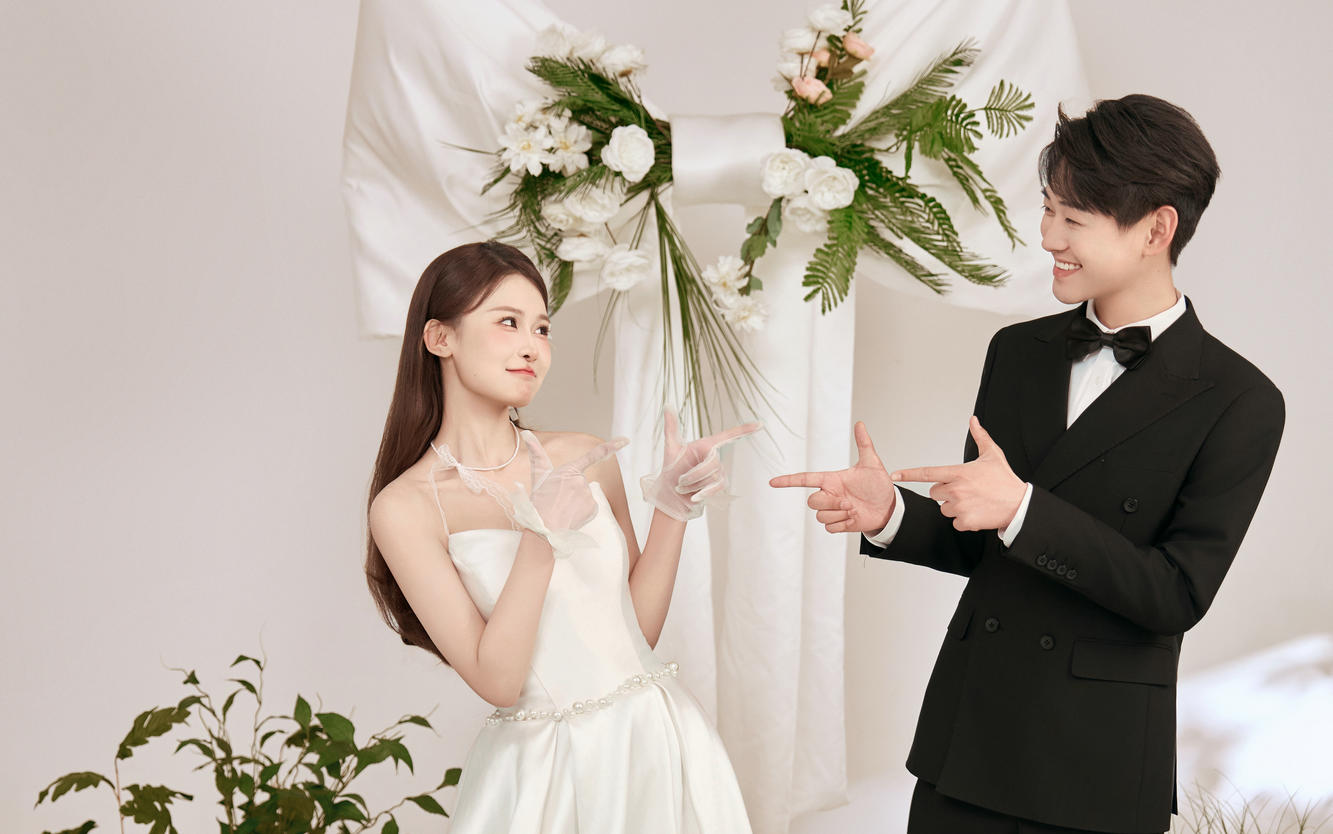 闭眼冲！少女感爆棚的韩系婚纱照