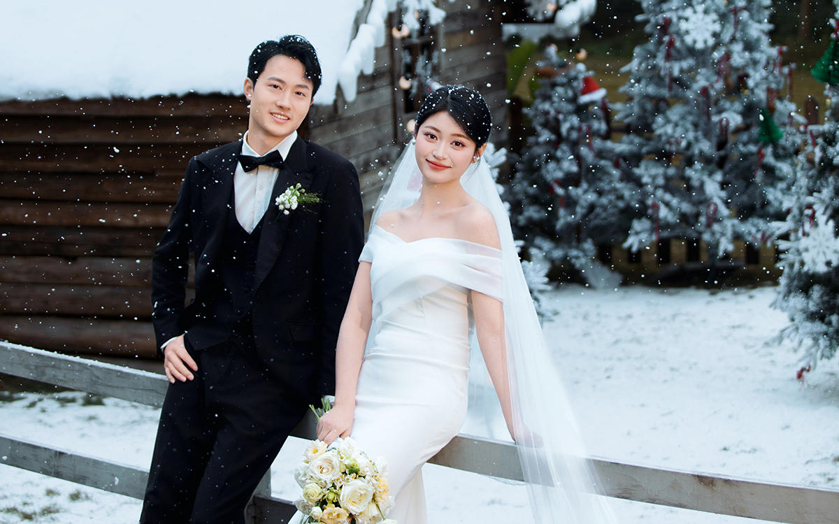 外景 l 雪落無聲，浪漫無邊