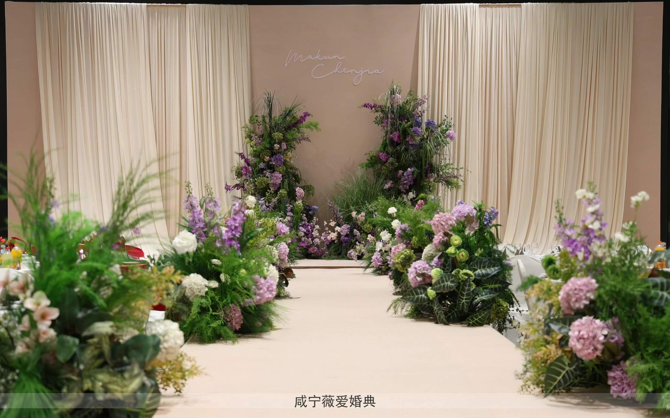 狠狠种草🍃会呼吸的野生感布幔婚礼