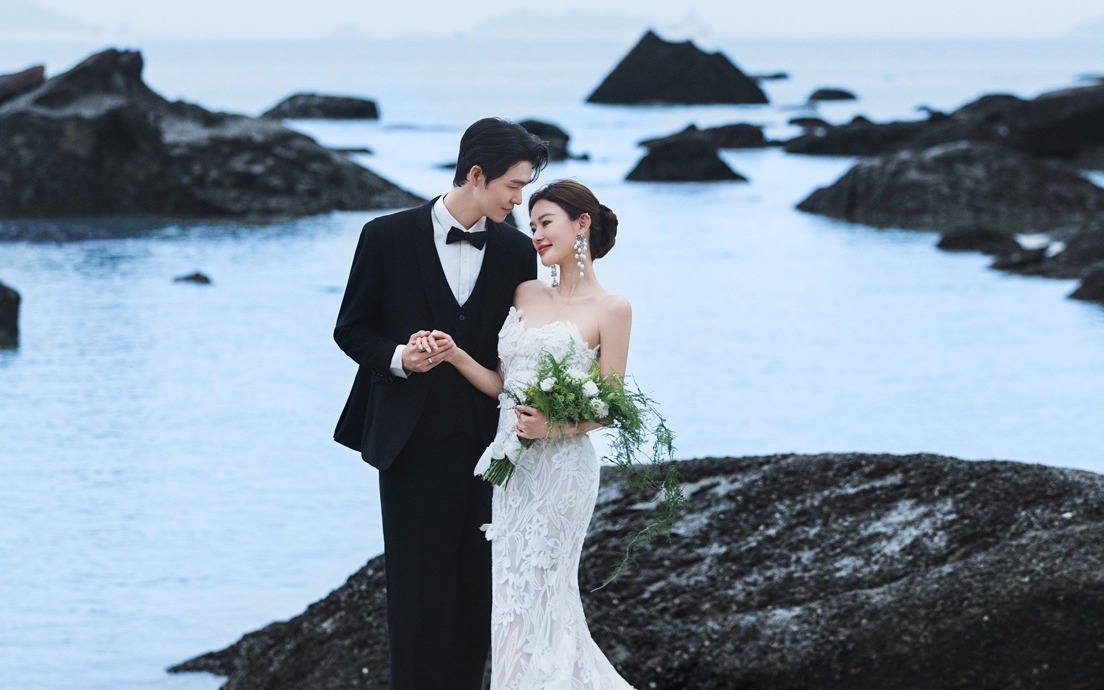 笑死😂婚纱照发pyq还以为我飞了趟济州岛！