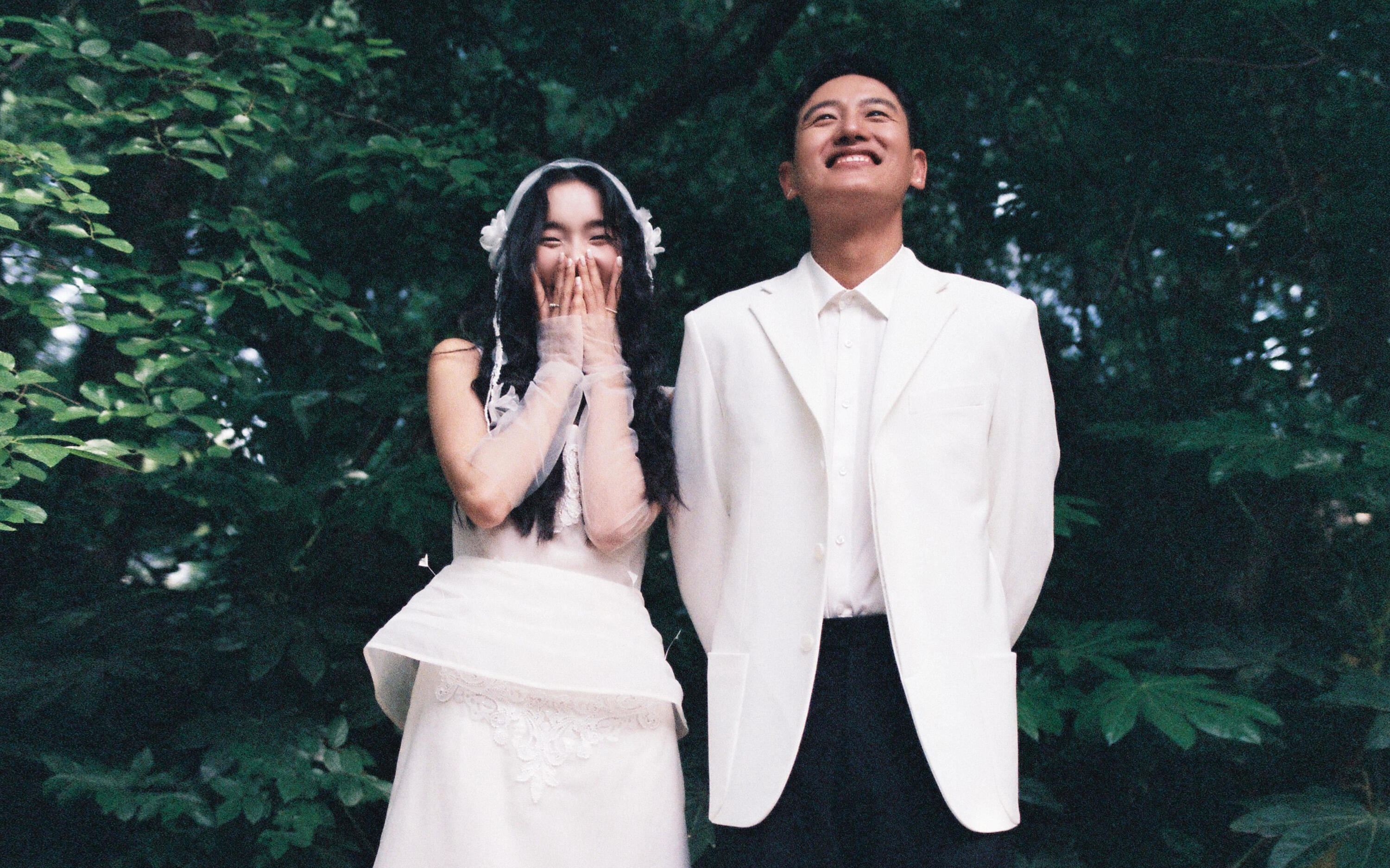 小众森系婚纱照 谢谢你把我宠成公主