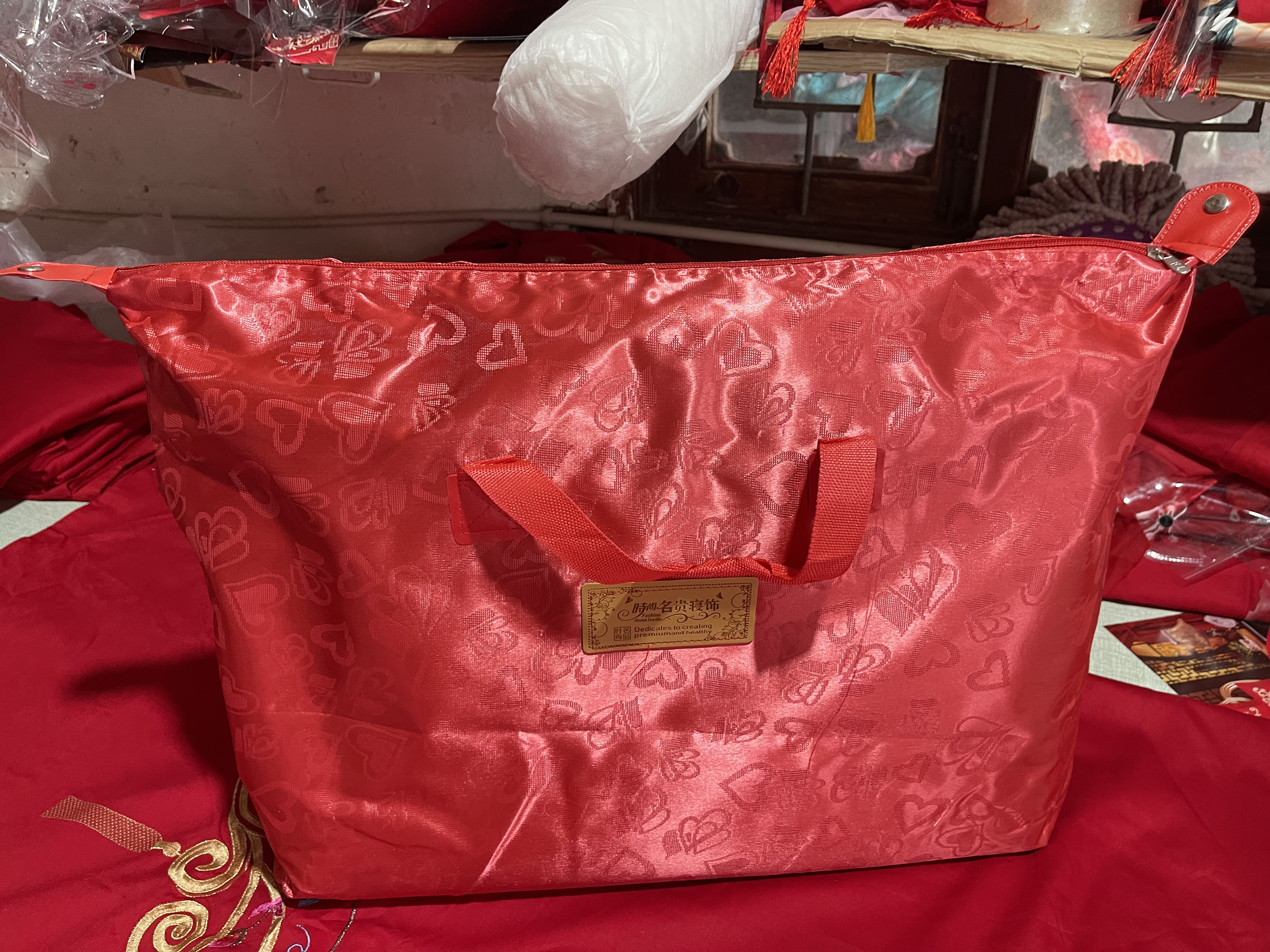 新款蠶絲被婚慶床品子母被