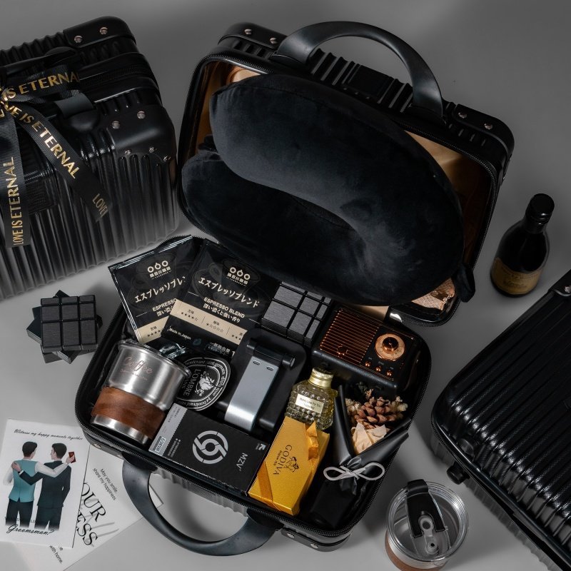 高檔行李箱禮盒伴郎伴手禮