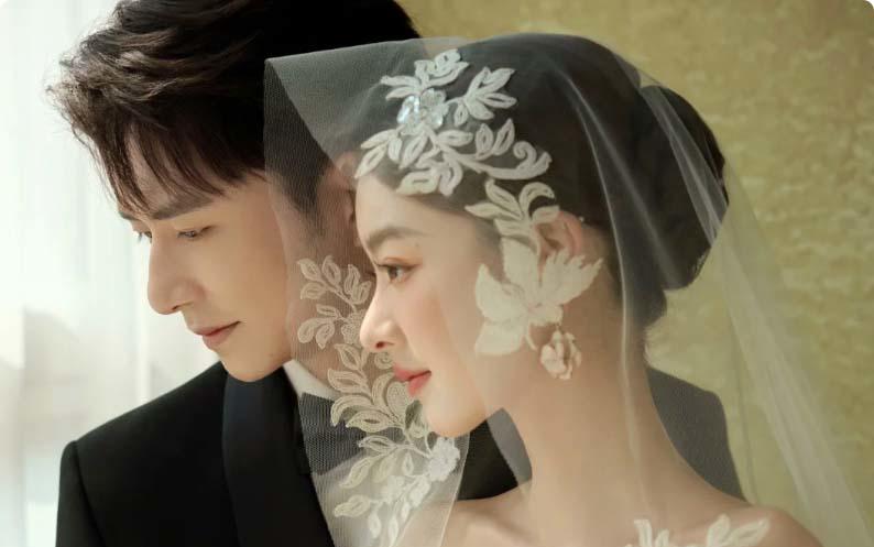 定格时光里的爱意 邂逅油画里的光影婚纱照