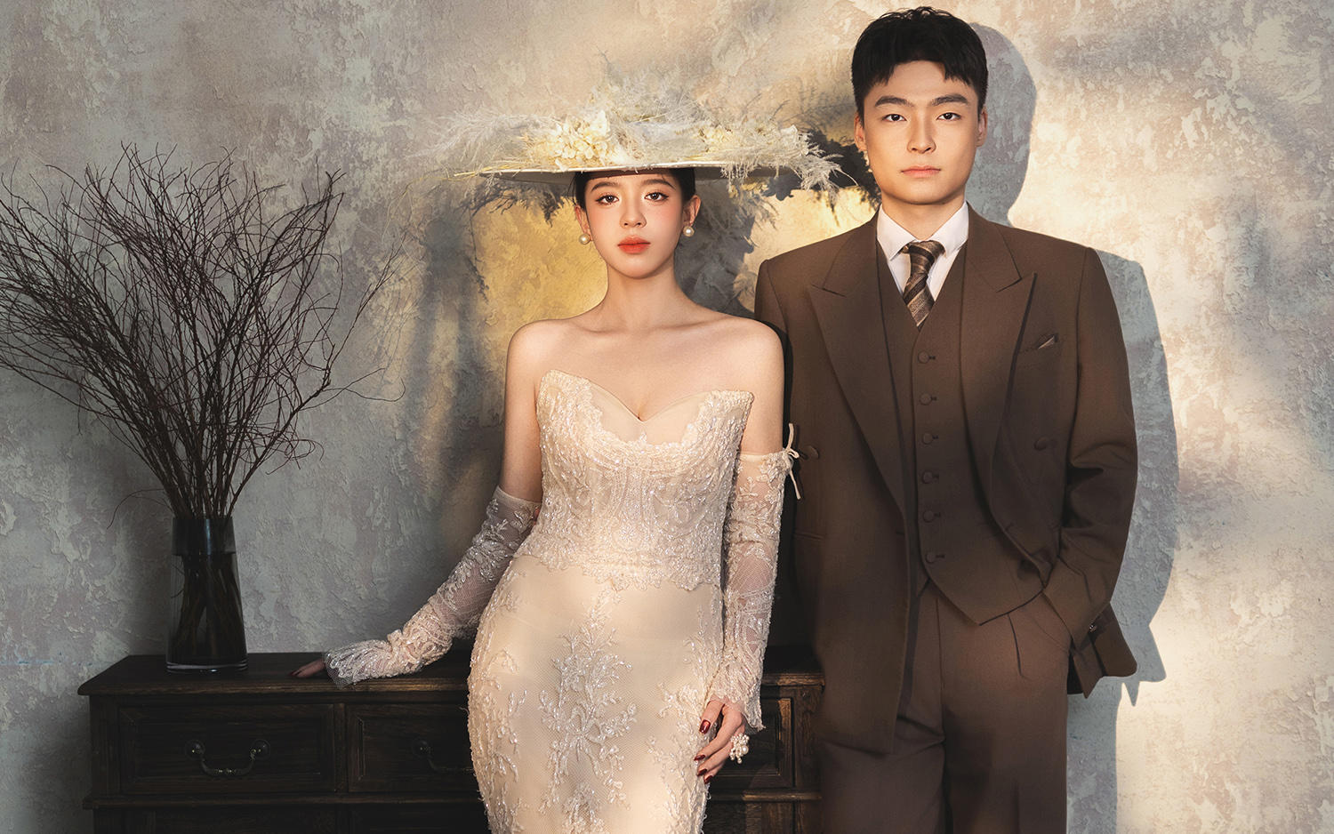 ✨一定要拍这套高级感法式婚纱照！