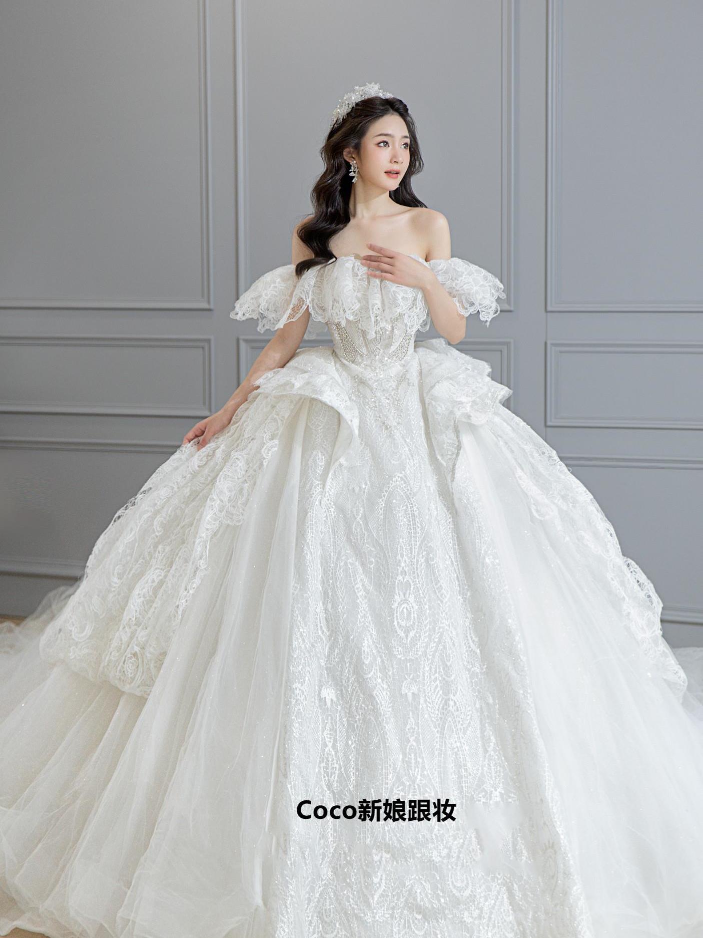 coco新娘跟妆端庄温柔造型