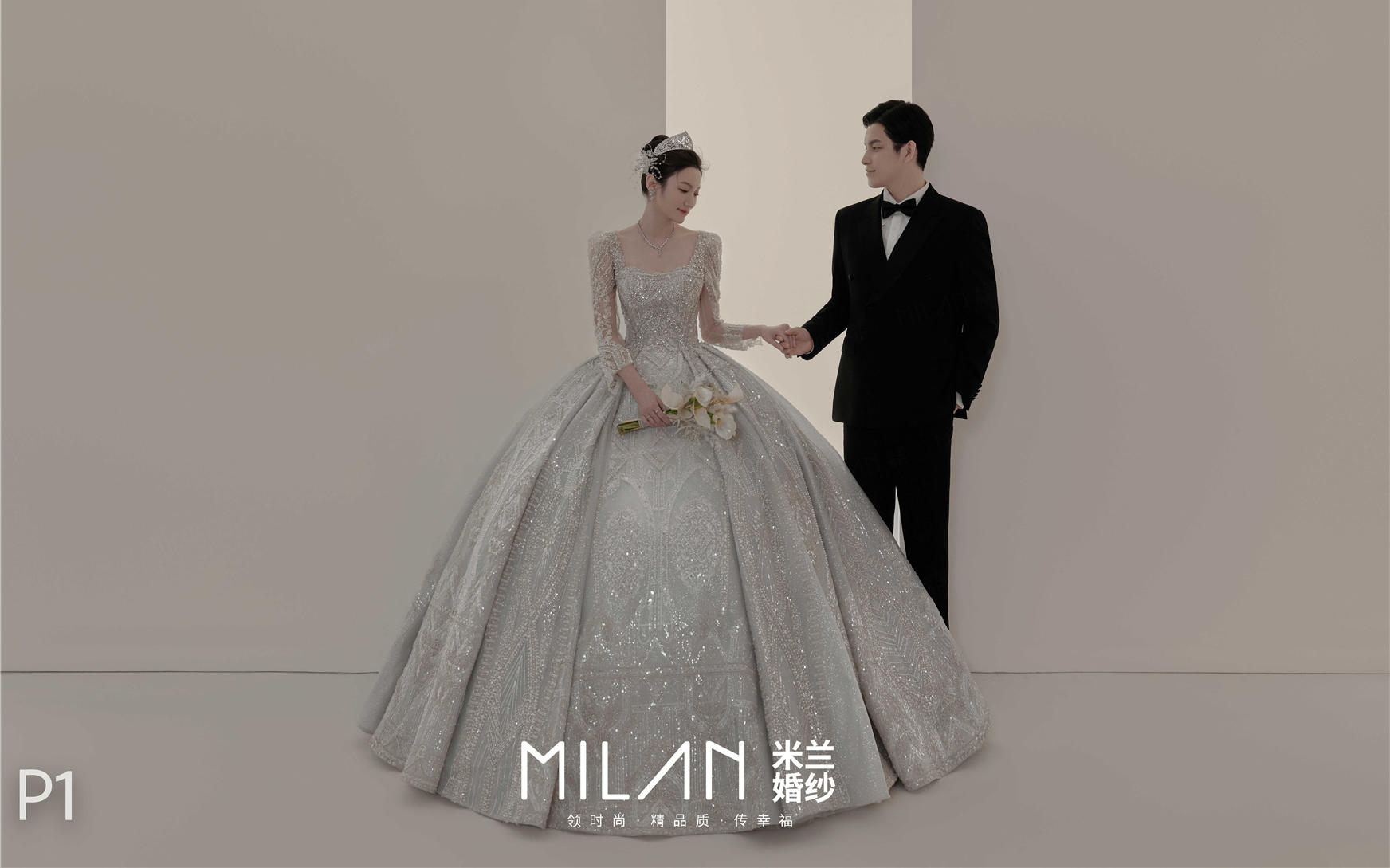 💍被问爆的韩式婚纱照！高定光影款太绝了