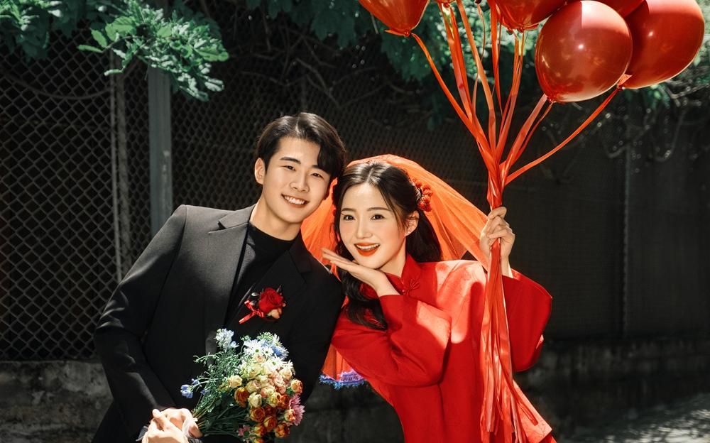 甜度满分💯喜嫁婚纱照❤️老街街头·热恋