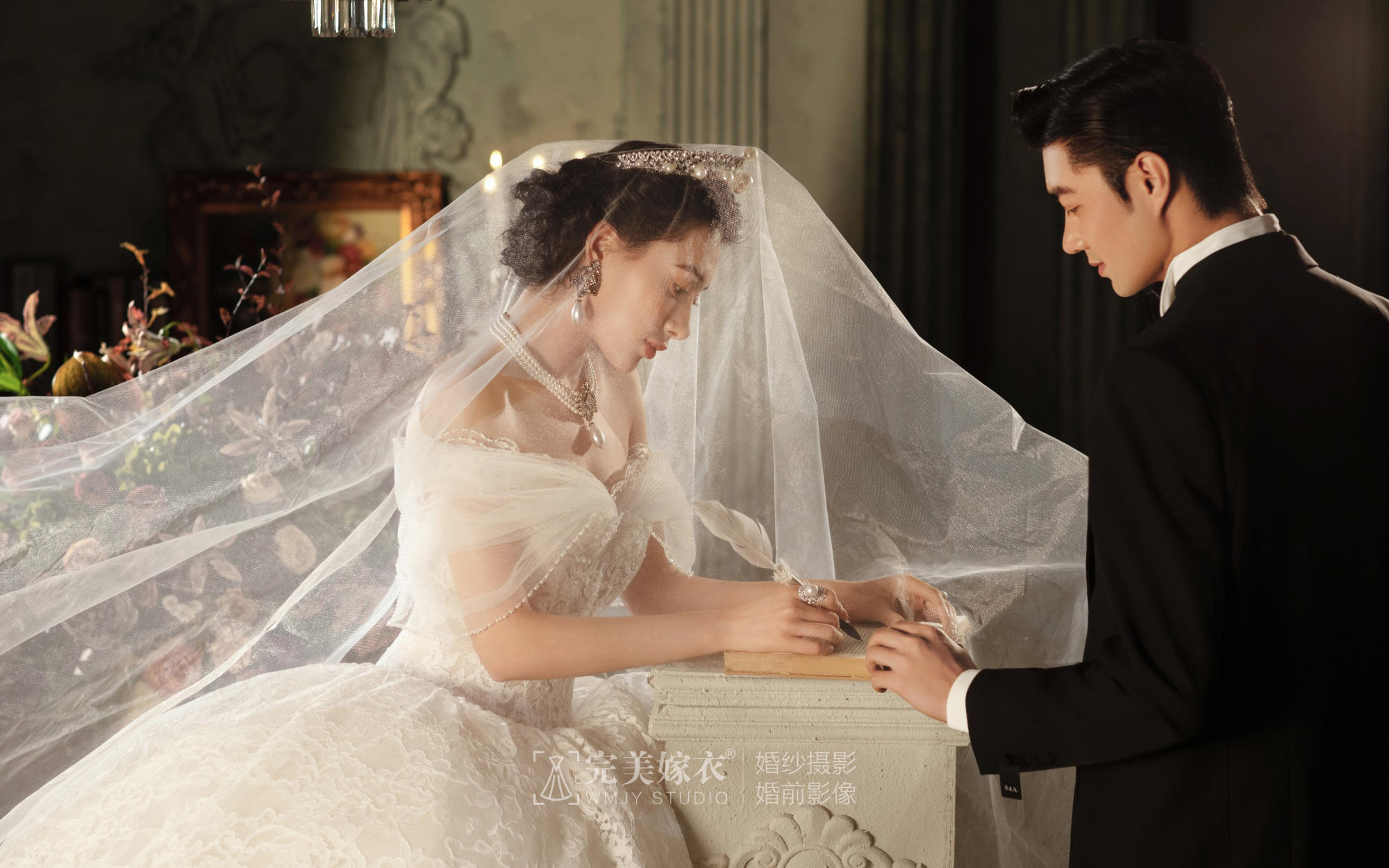 【女王序章】把婚紗照拍成藝術(shù)展級別的浪漫