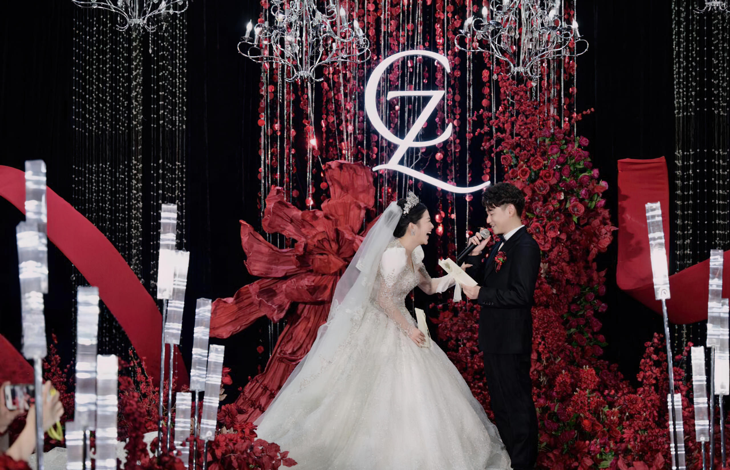 i-shine 红黑水晶婚礼