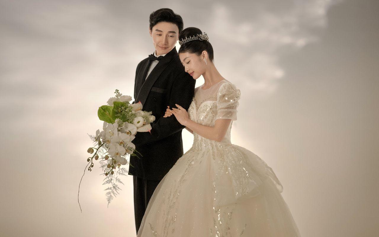【内景光影】光影水波纹婚纱照