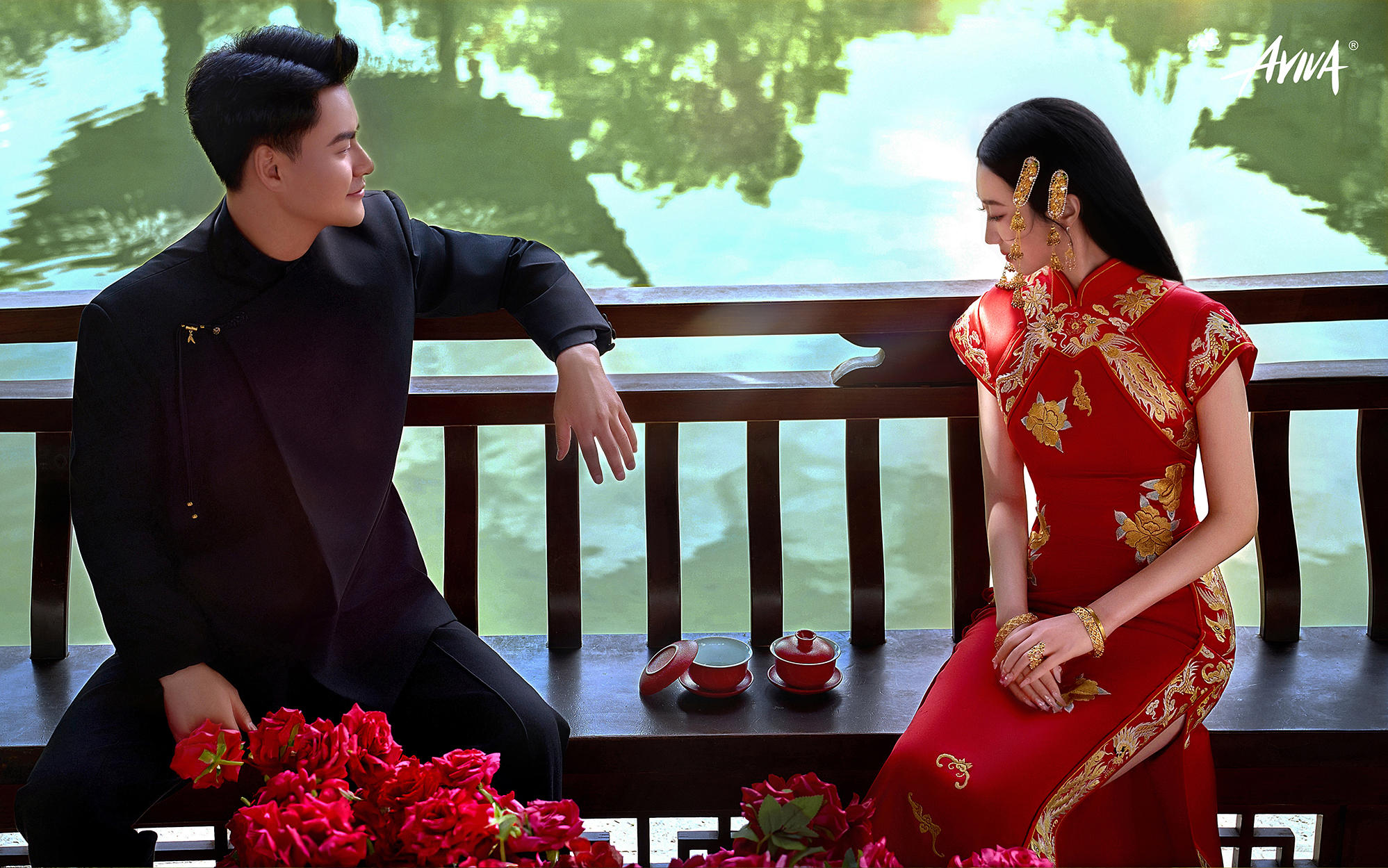 大理客片·美出圈的新中式婚纱照🏮园林国风婚照