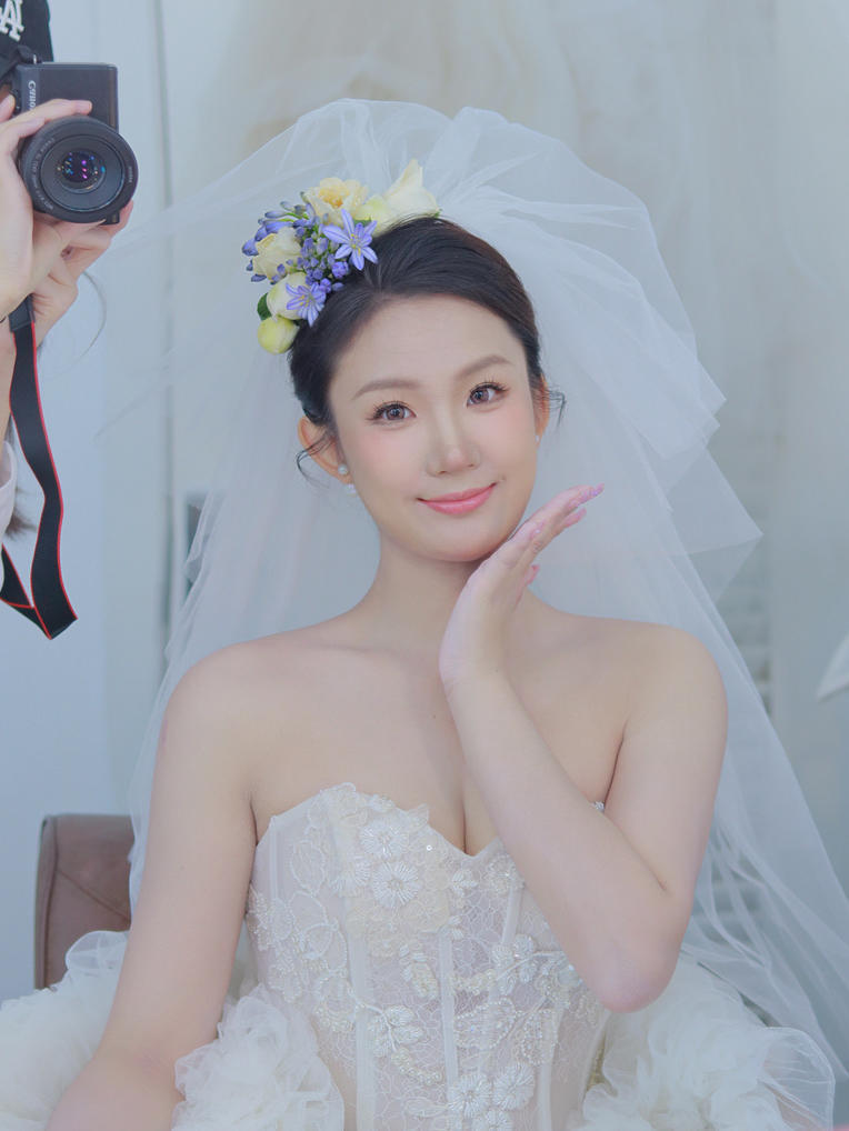 韓系鮮花主紗造型??