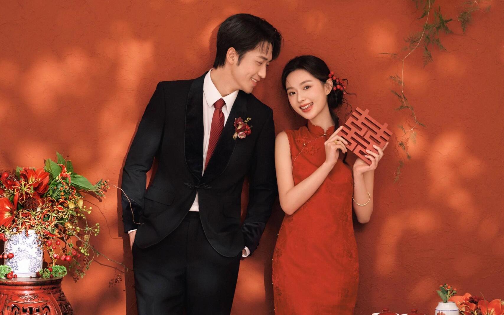 我摊牌了，新中式喜嫁婚纱照能让我磕一辈子