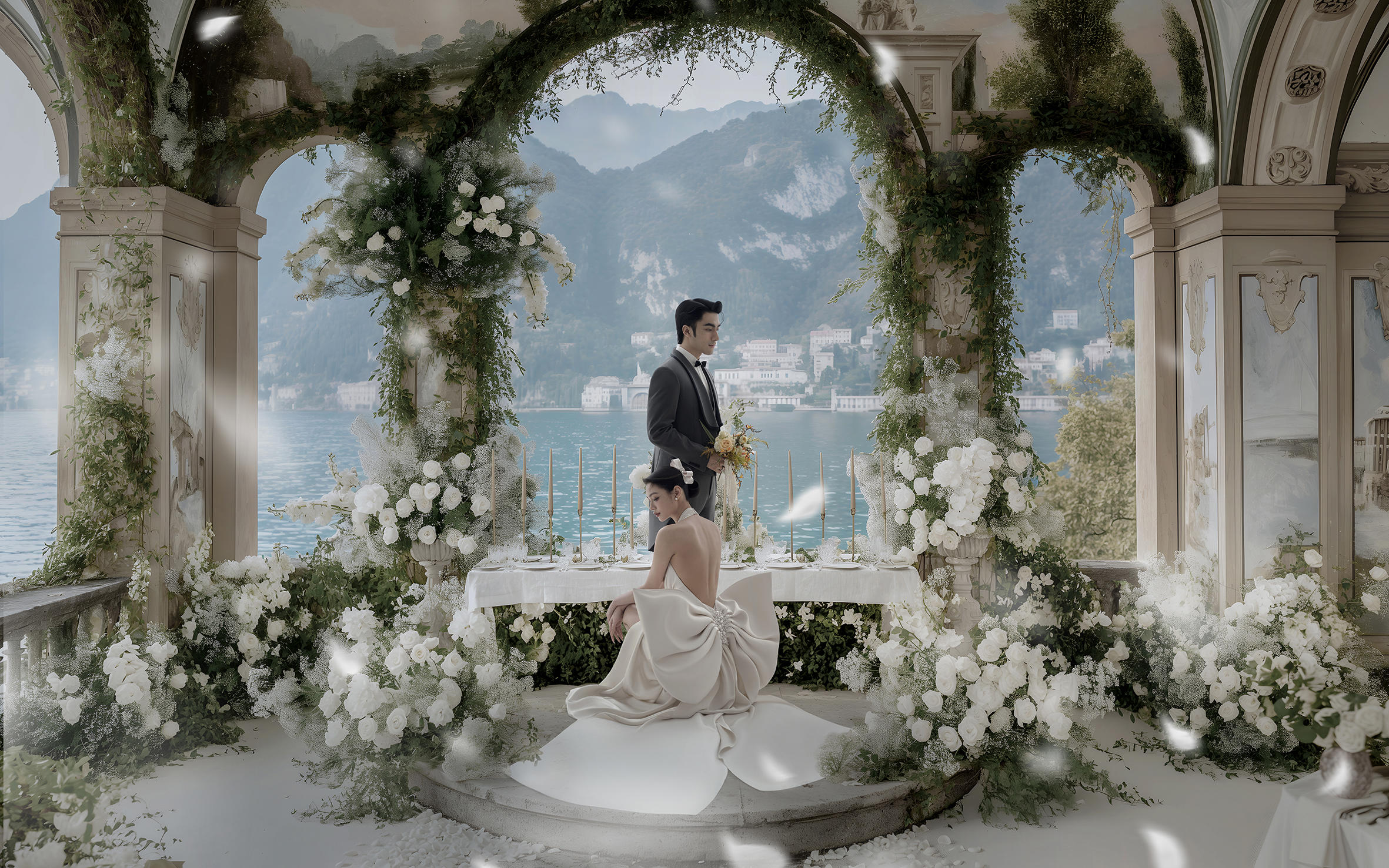 仪式感满满的婚纱照  三