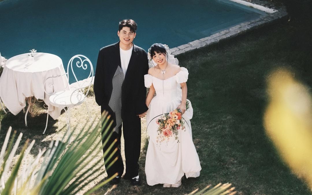 在蘇州拍的港風電影感婚紗照??氛圍感絕了??