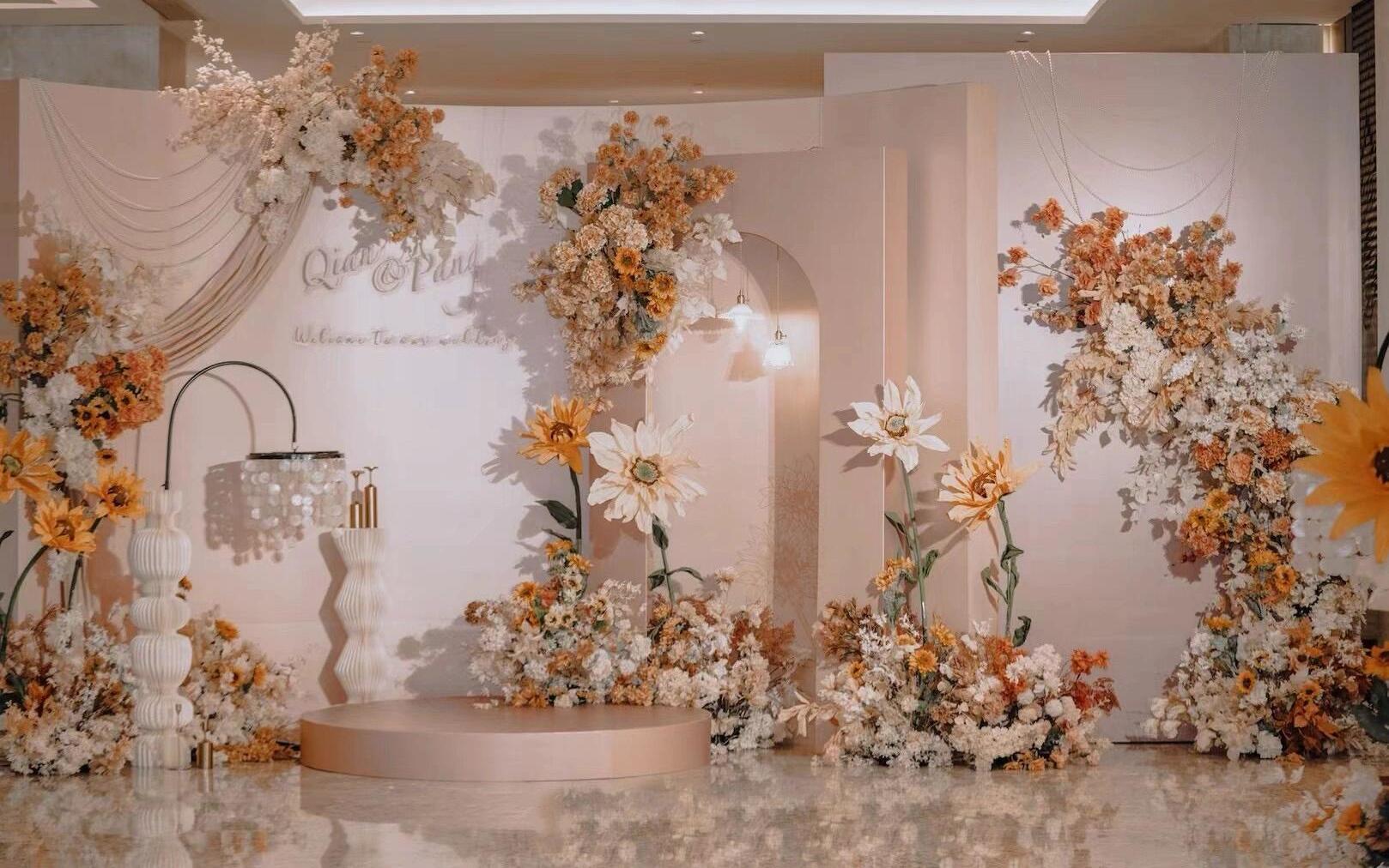 浪漫婚禮定制-粉色簡約